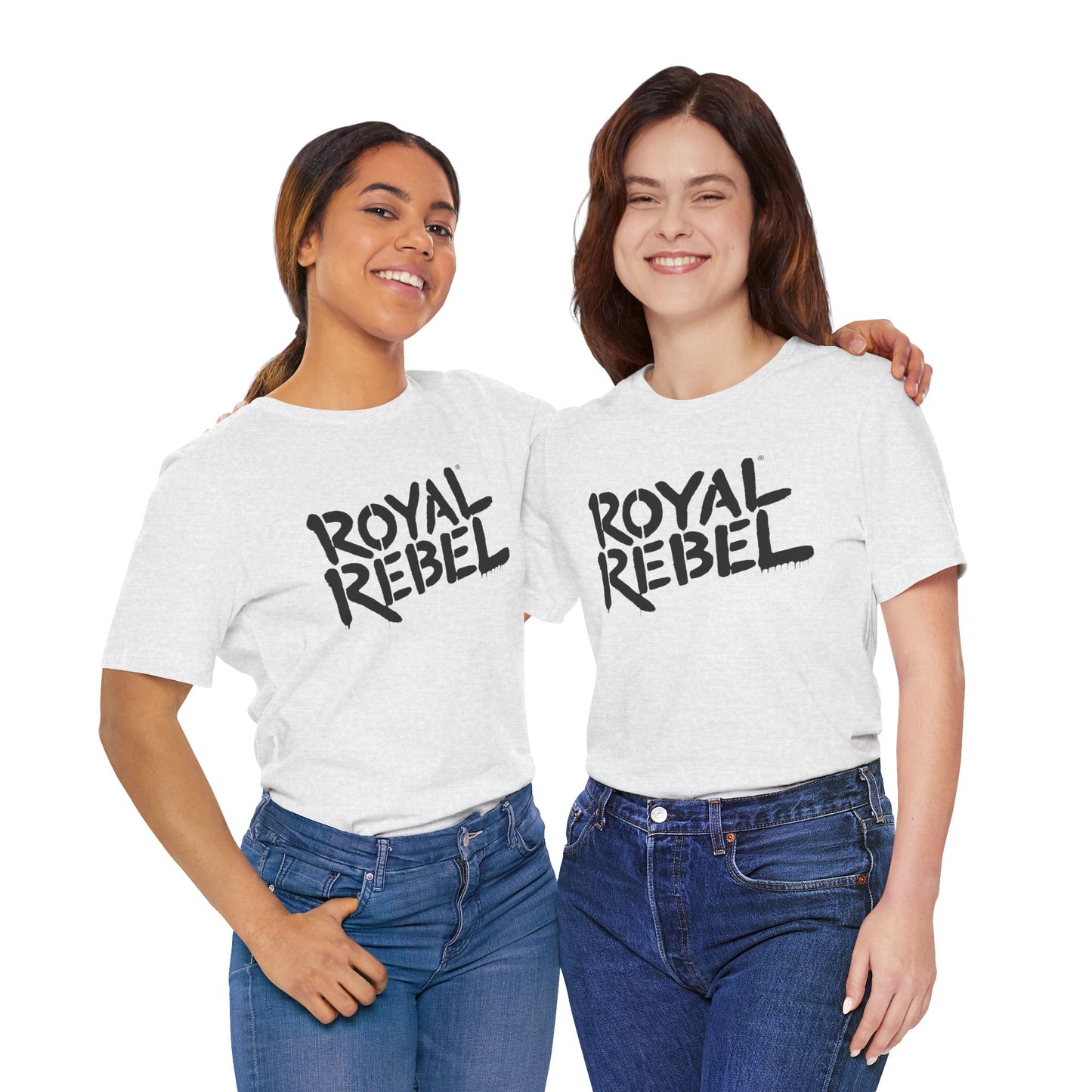 Royal Rebel Unisex Jersey Tee - Bold Street Art Inspired Design
