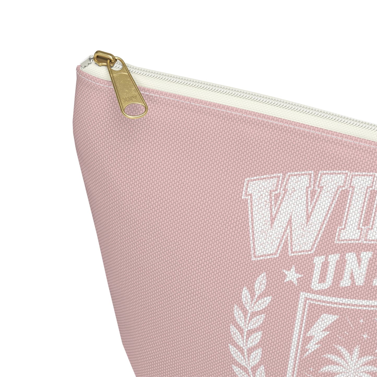 Wild Time™ University Pink Accessory Pouch - Cosmetic & Travel Zip Bag