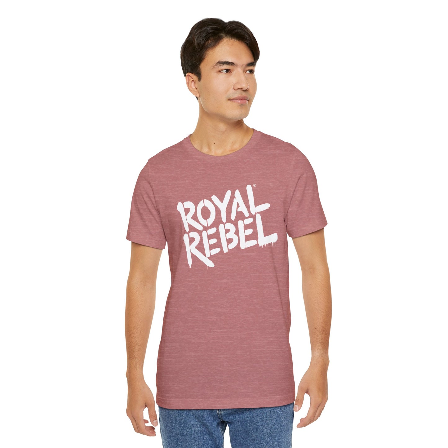 Royal Rebel Unisex Jersey Tee - Bold Street Art Inspired Design