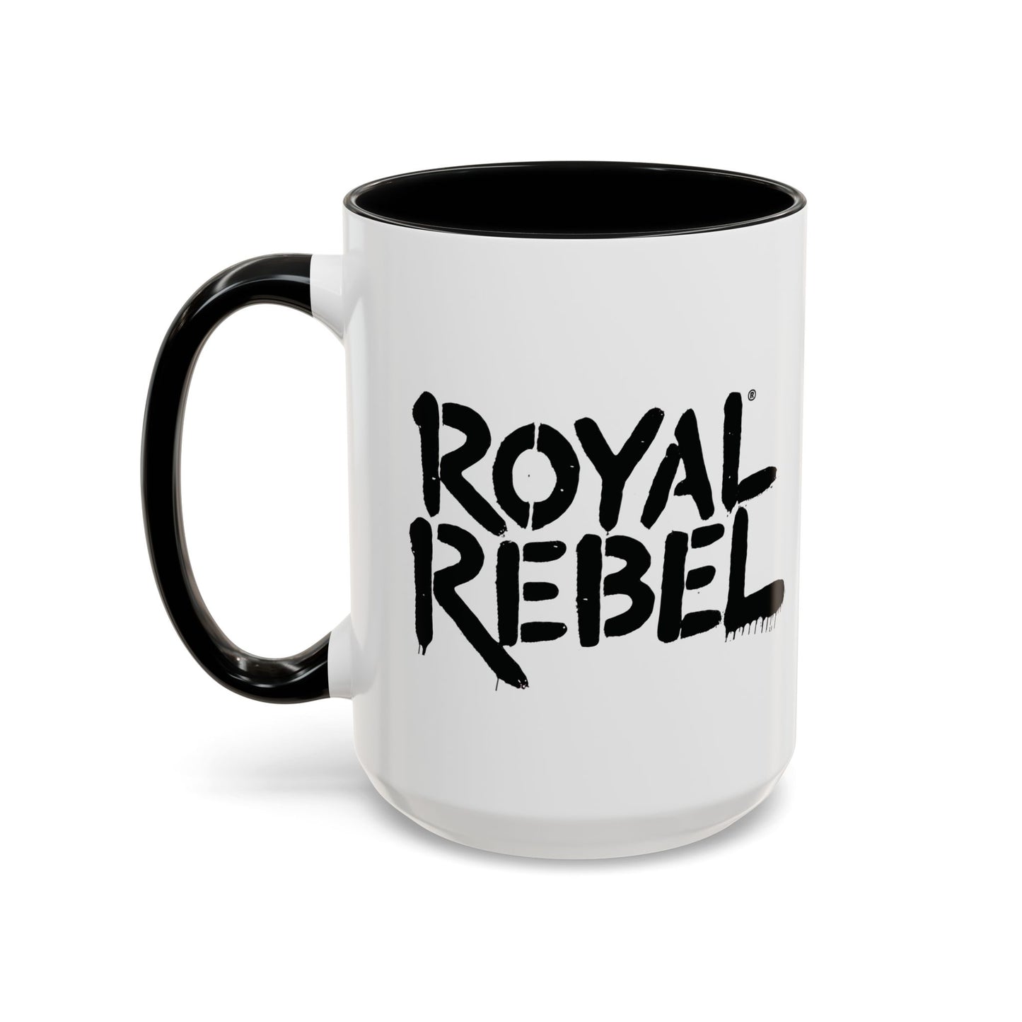 Royal Rebel Accent Coffee Mug - Bold Statement Drinkware for Coffee Lovers