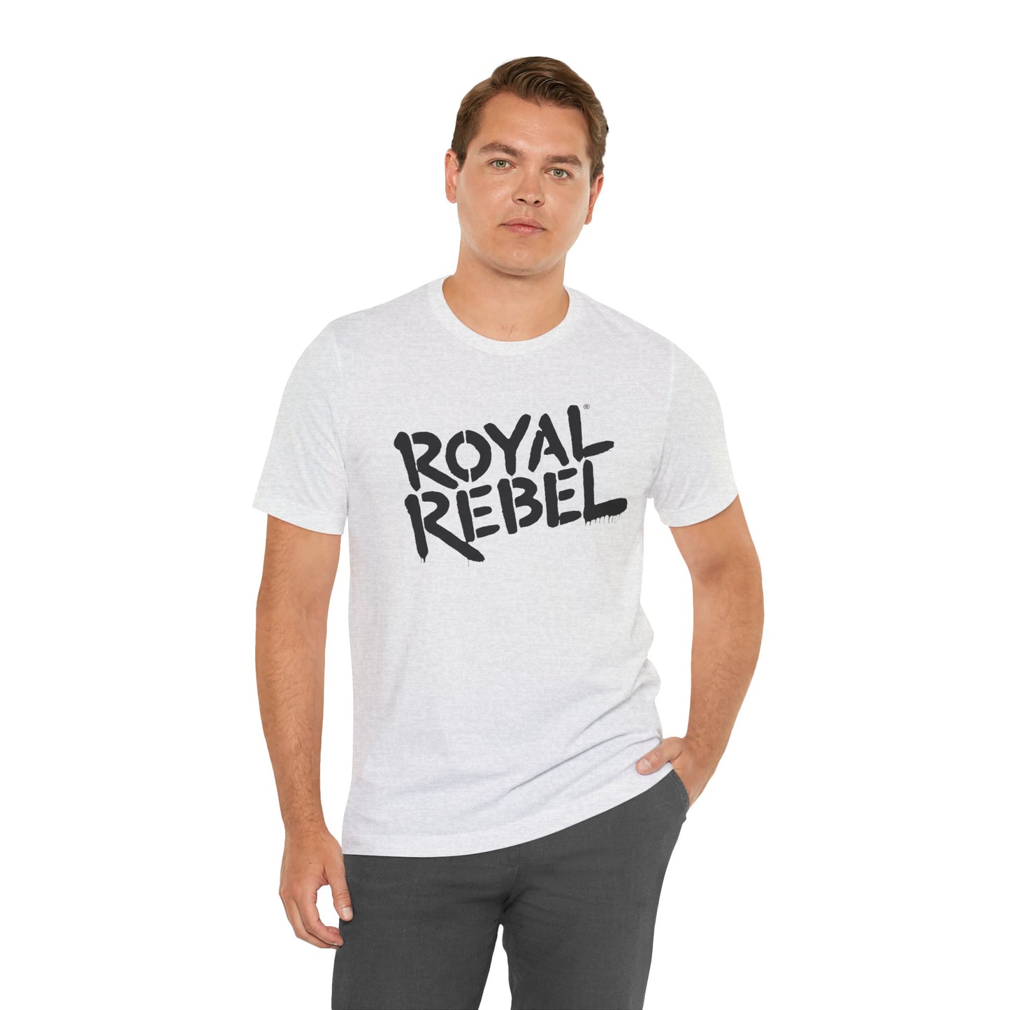 Royal Rebel Unisex Jersey Tee - Bold Street Art Inspired Design