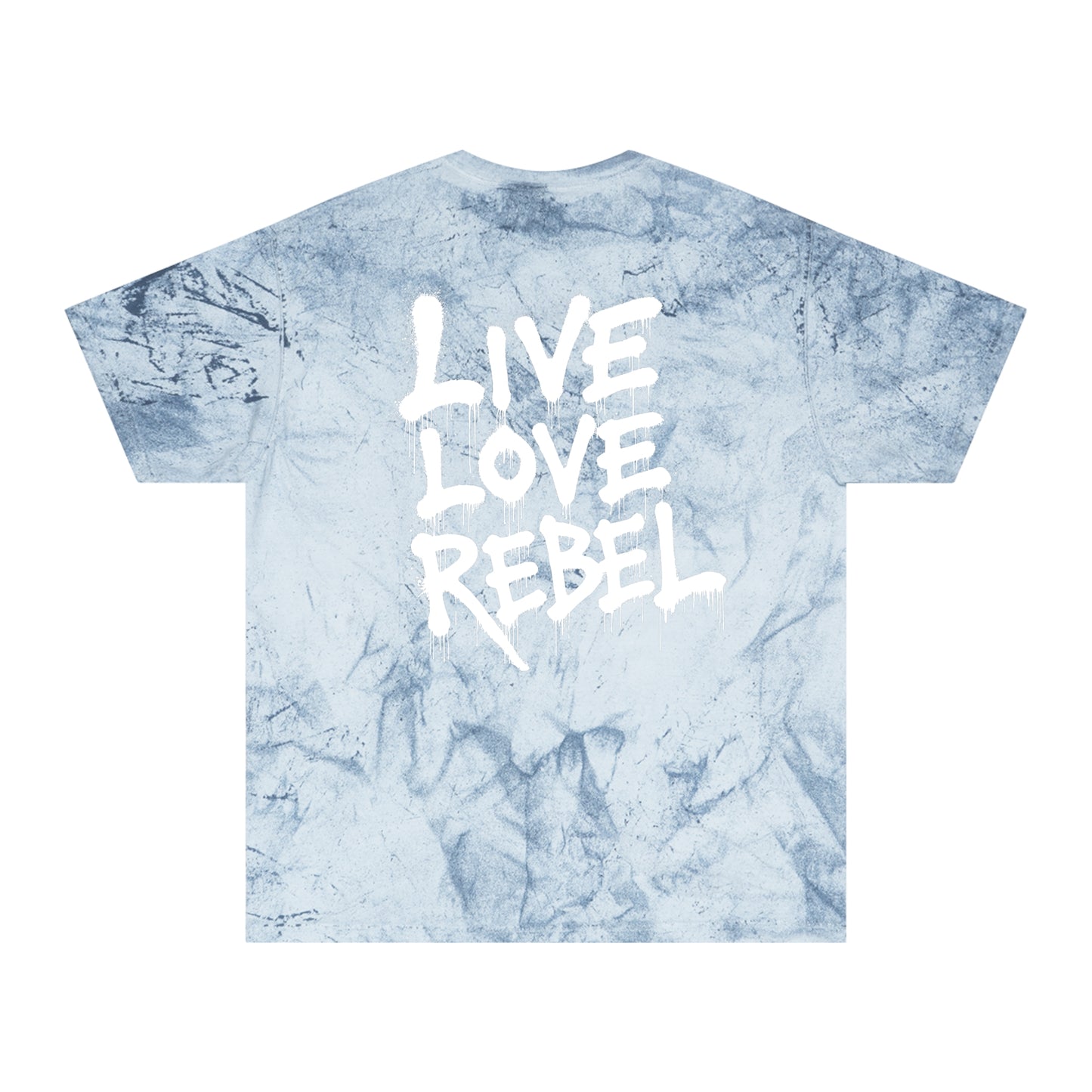Live Love Rebel™ Unisex Color Blast T-Shirt - Vibrant Casual Wear for Trendsetters