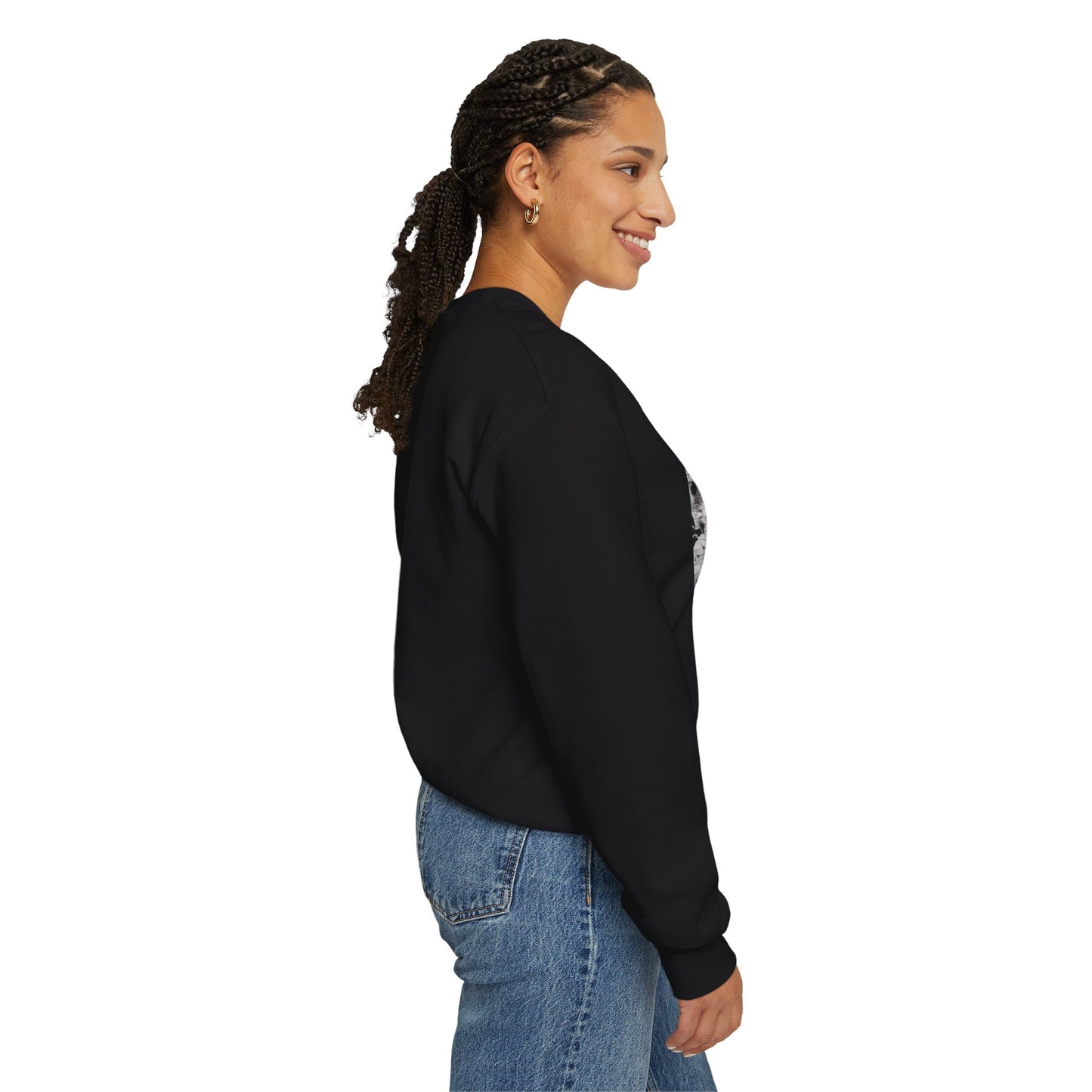 Royal Rebel Unisex Crewneck Sweatshirt - "Live Love Rebel" Graphic