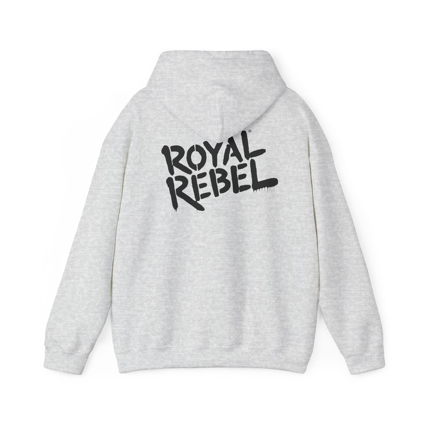 Royal Rebel Unisex Hoodie - Edgy Graphic Sweatshirt for Creative Minds