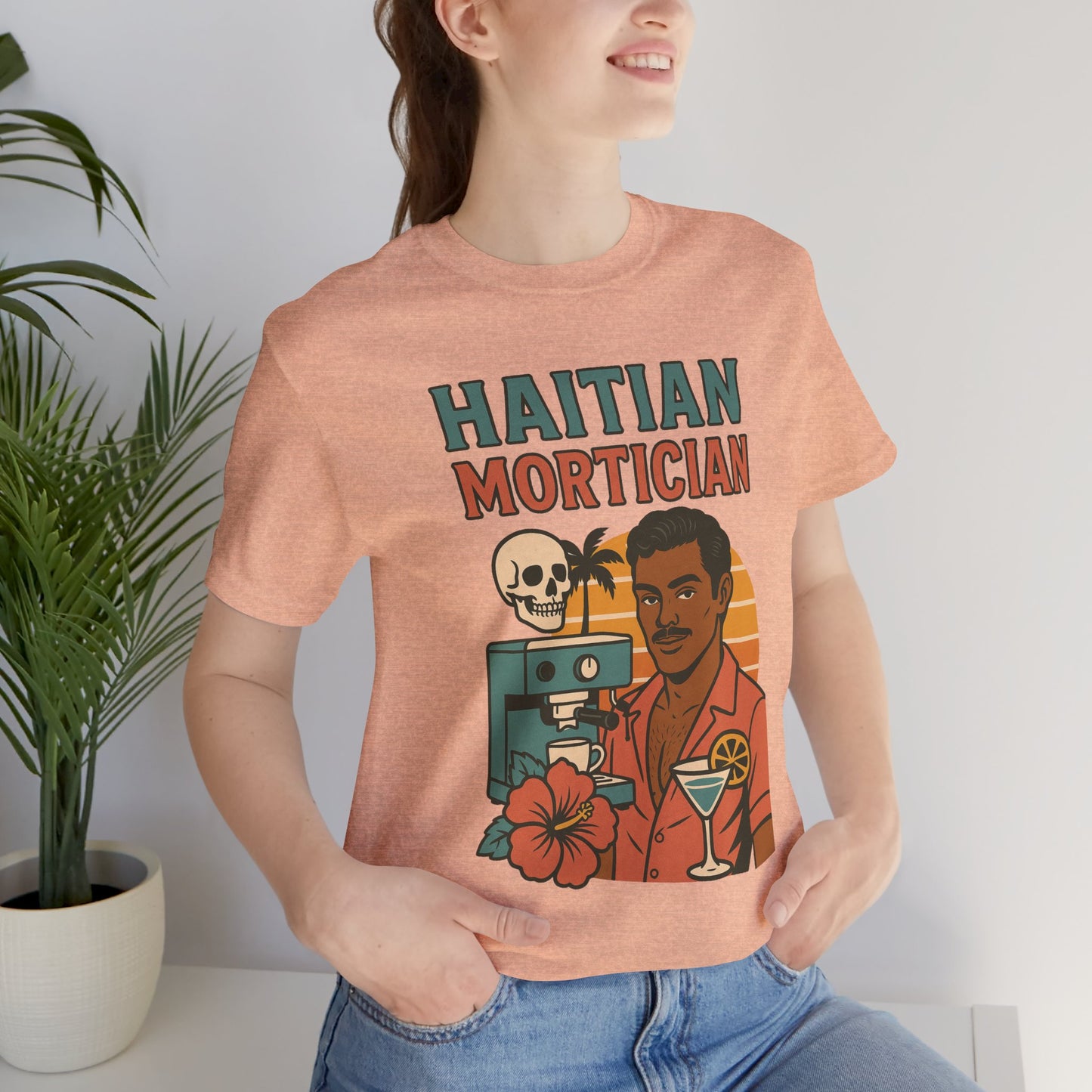 Haitian Mortician Unisex Jersey Short Sleeve Tee