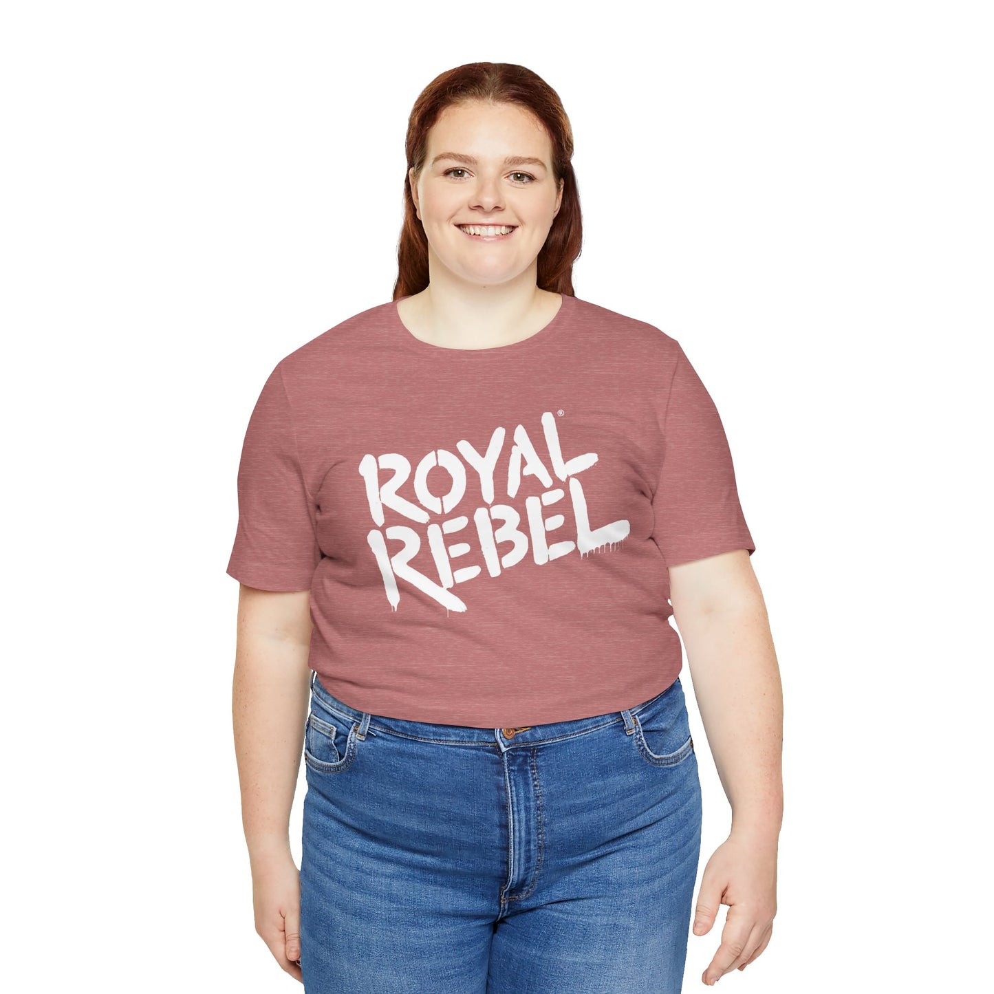 Royal Rebel Unisex Jersey Tee - Bold Street Art Inspired Design