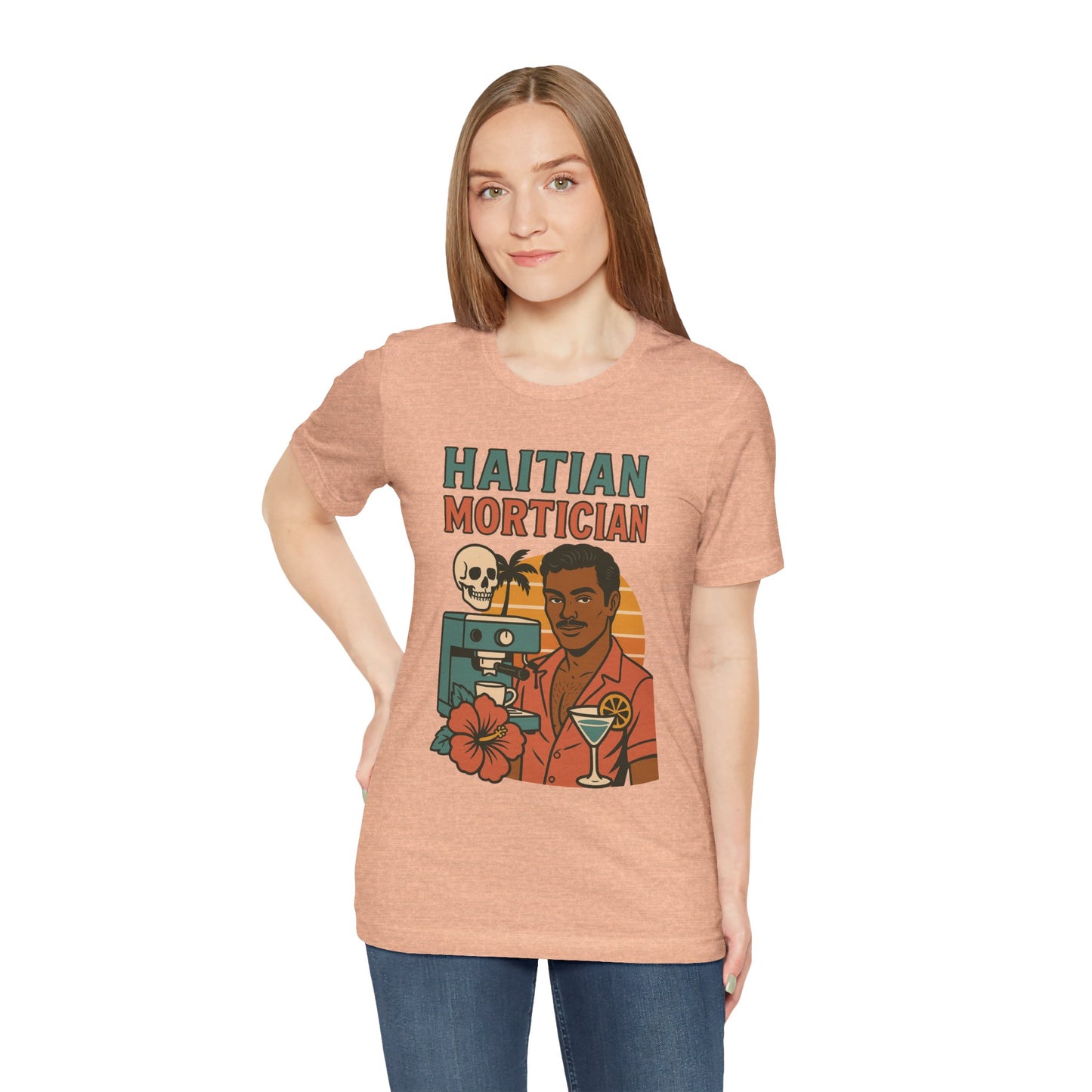 Haitian Mortician Unisex Jersey Short Sleeve Tee