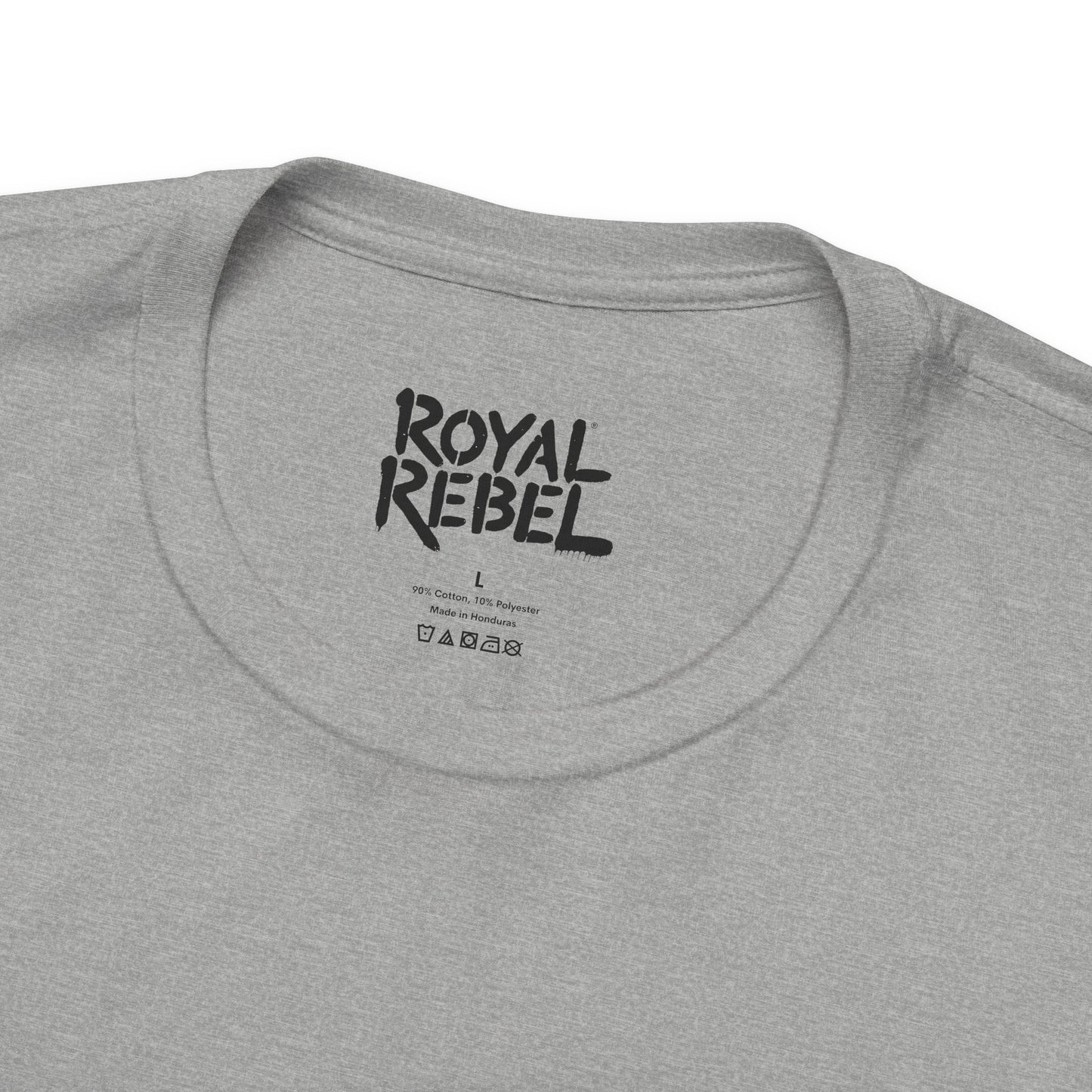 Royal Rebel Unisex Jersey Tee - Bold Street Art Inspired Design