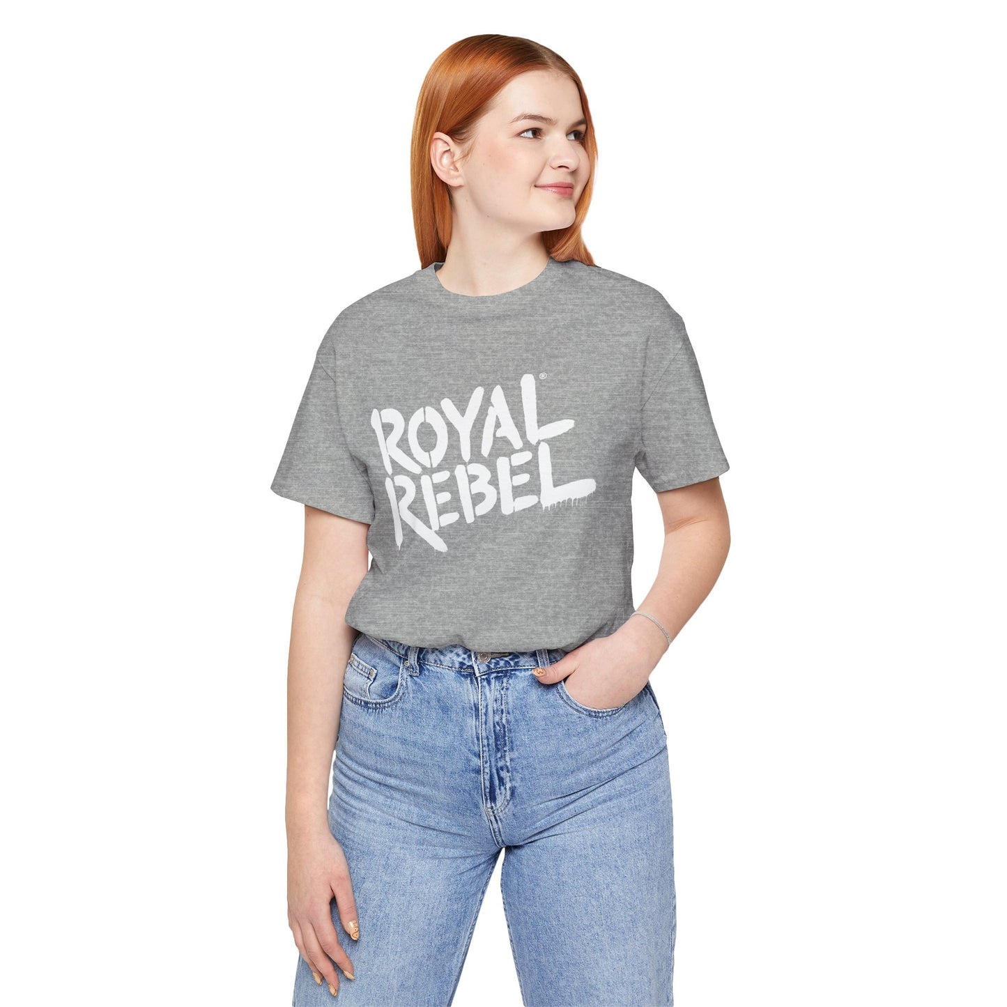 Royal Rebel Unisex Jersey Tee - Bold Street Art Inspired Design