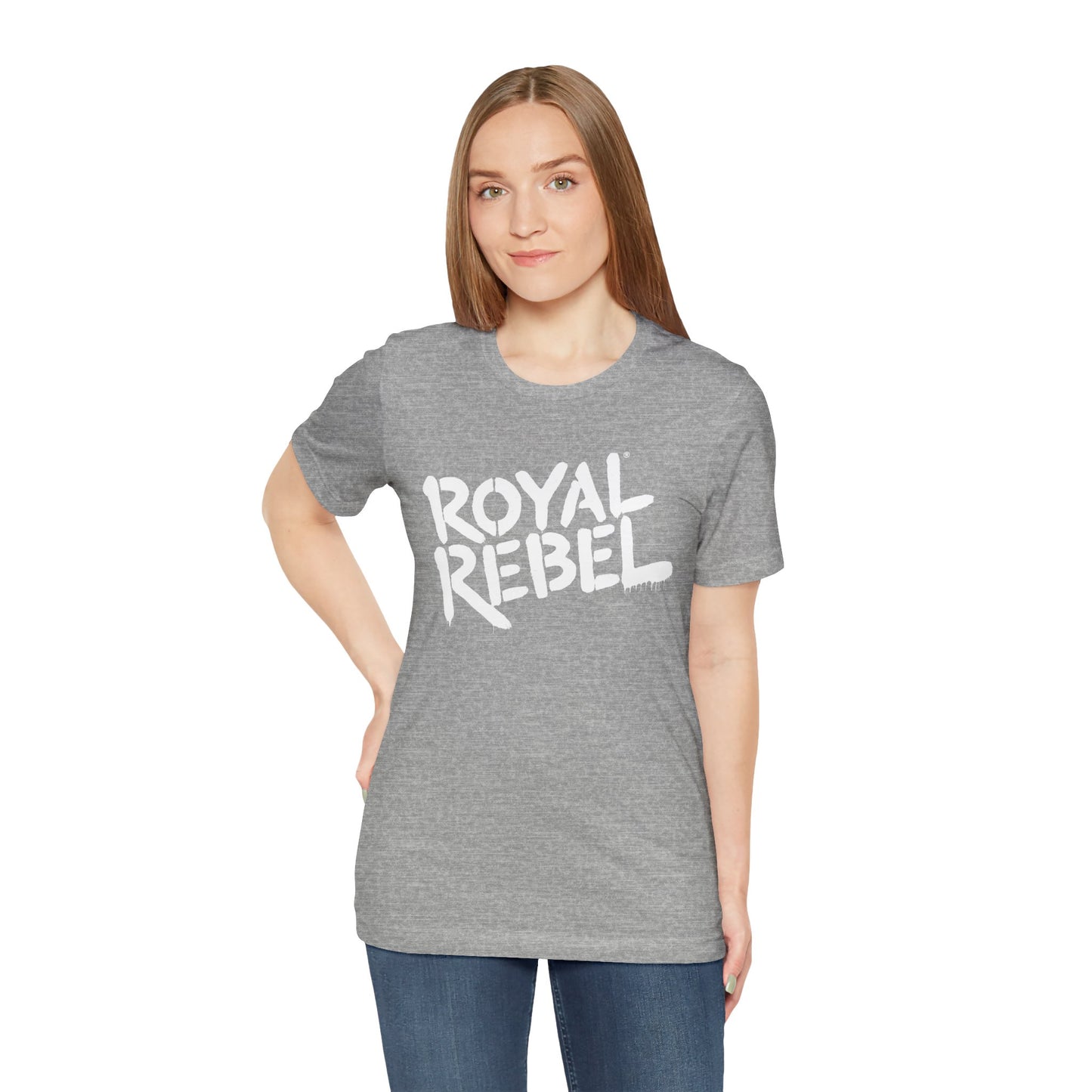 Royal Rebel Unisex Jersey Tee - Bold Street Art Inspired Design