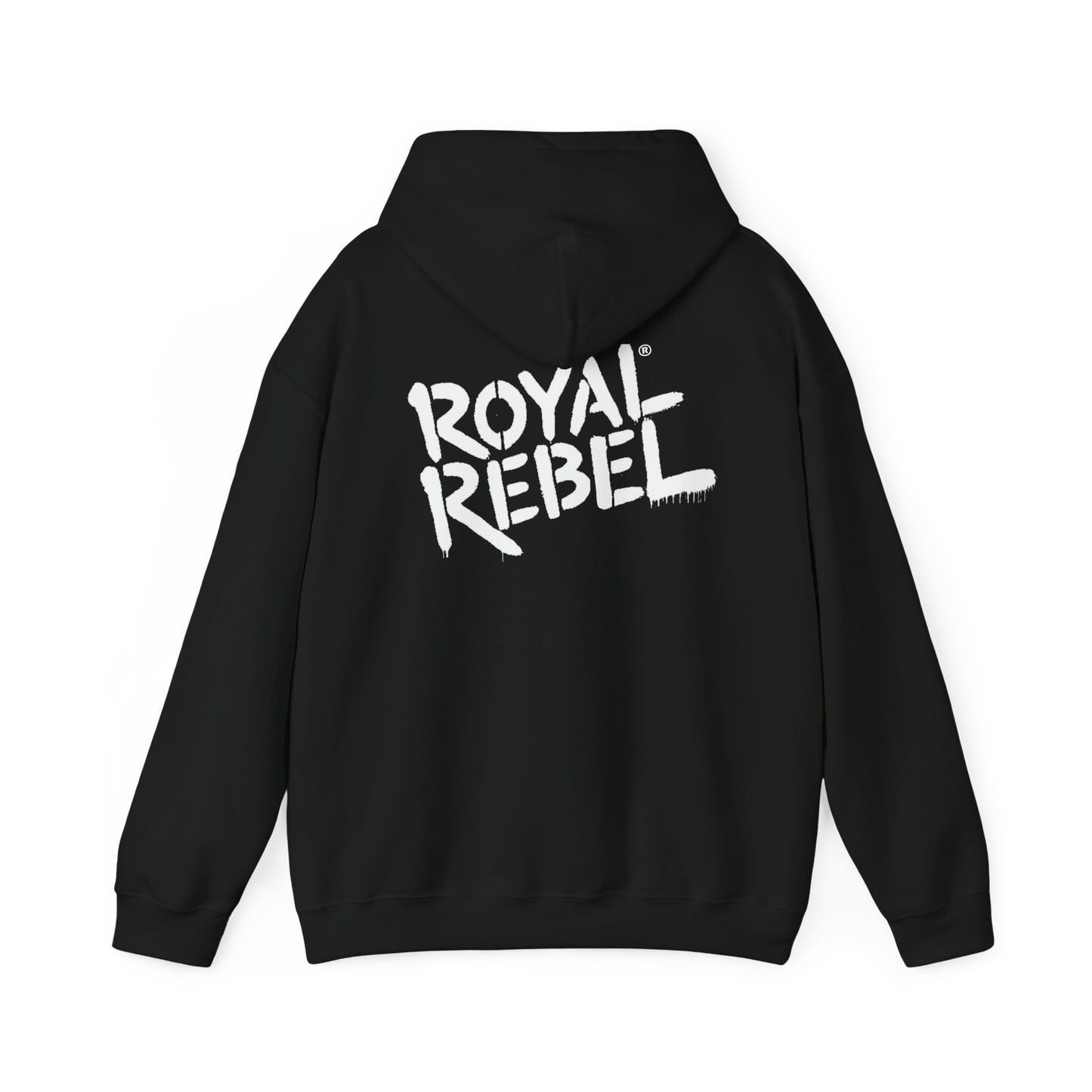 Royal Rebel Unisex Hoodie - Edgy Graphic Sweatshirt for Creative Minds