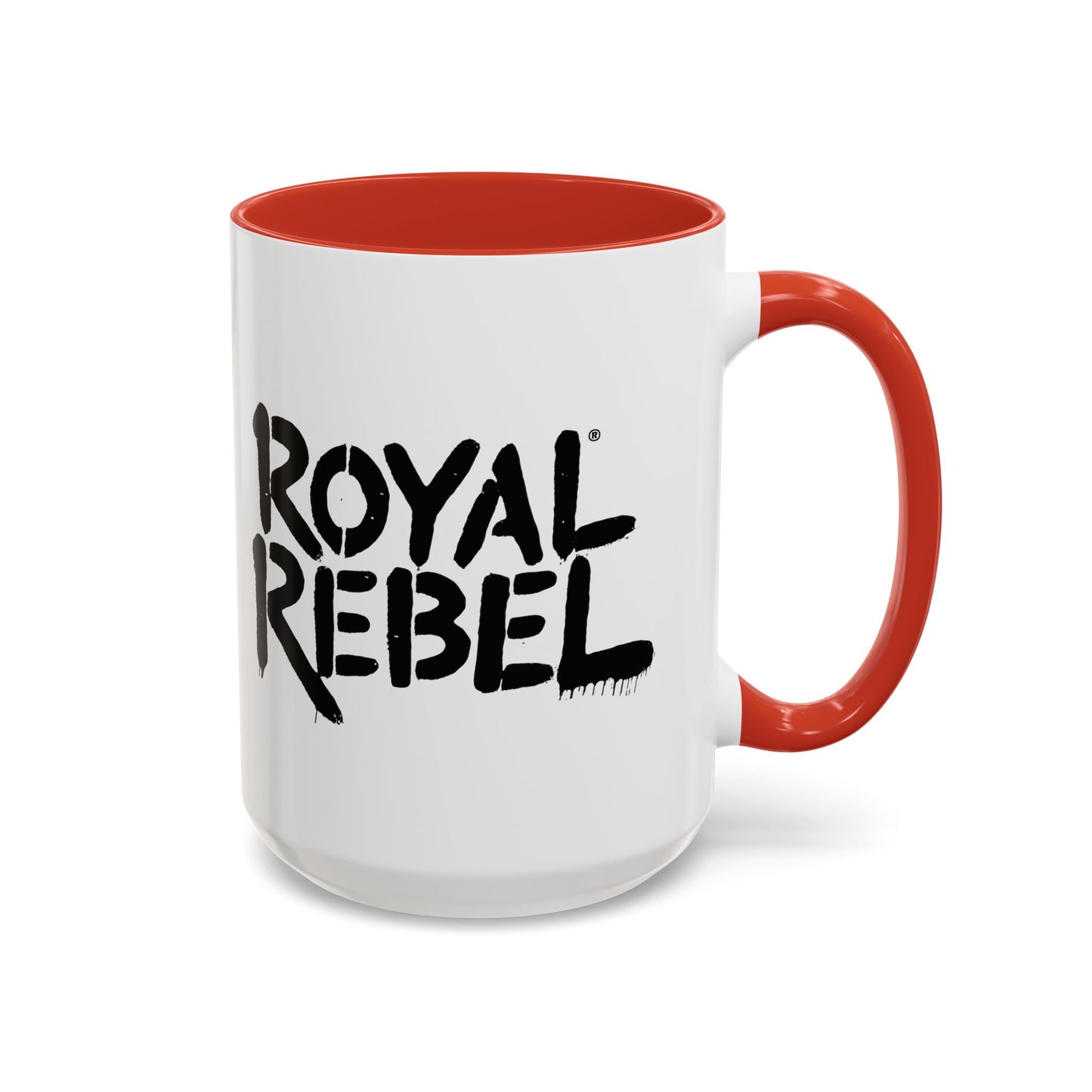Royal Rebel Accent Coffee Mug - Bold Statement Drinkware for Coffee Lovers
