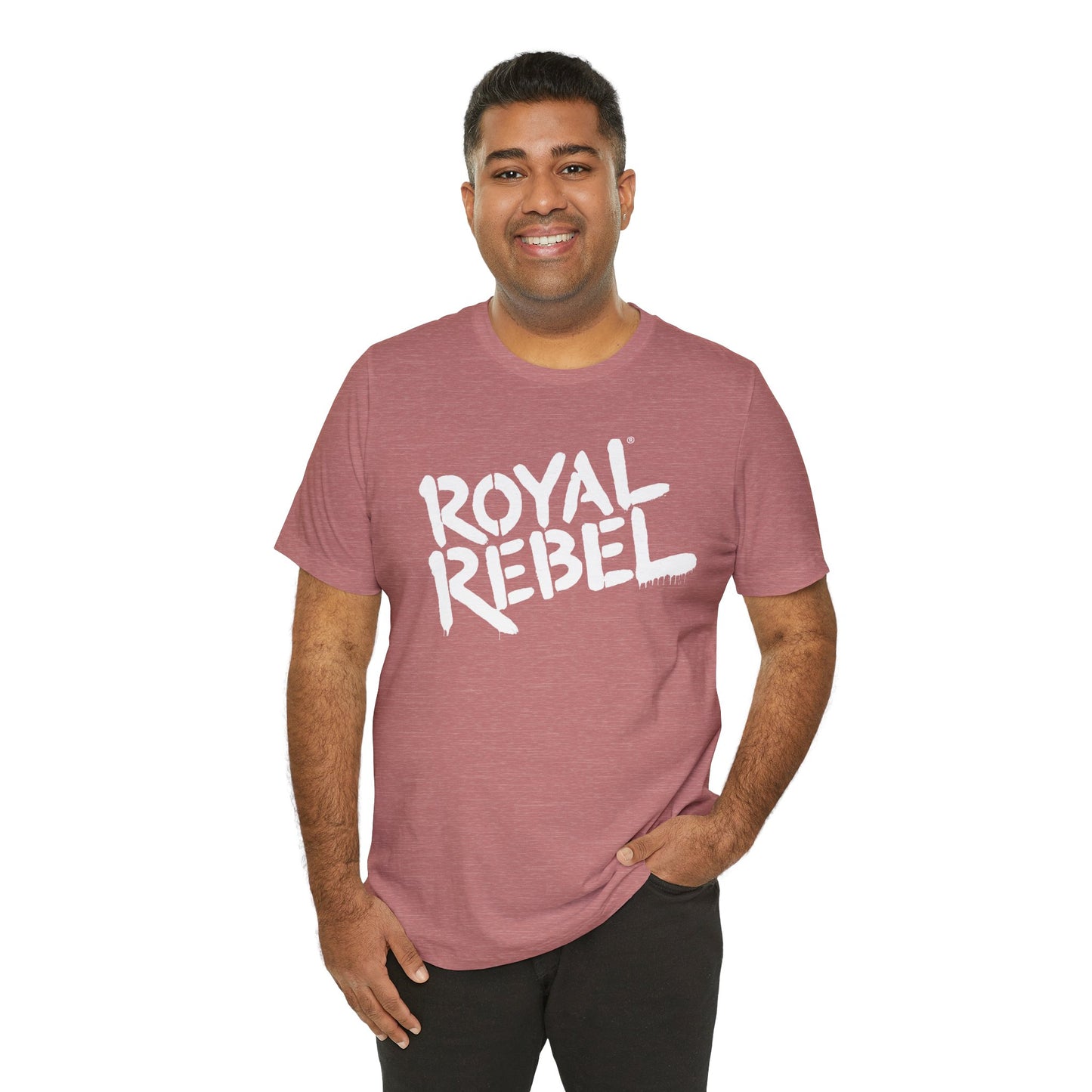 Royal Rebel Unisex Jersey Tee - Bold Street Art Inspired Design