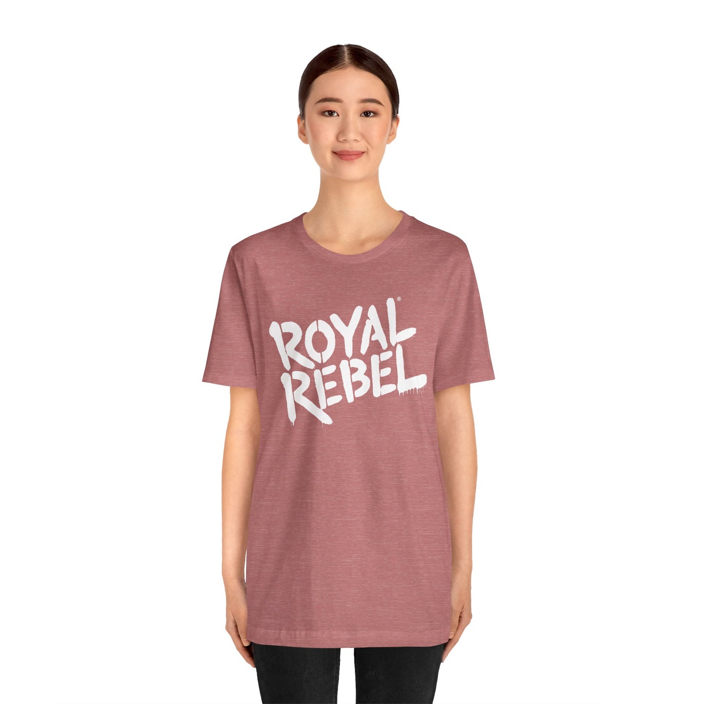 Royal Rebel Unisex Jersey Tee - Bold Street Art Inspired Design