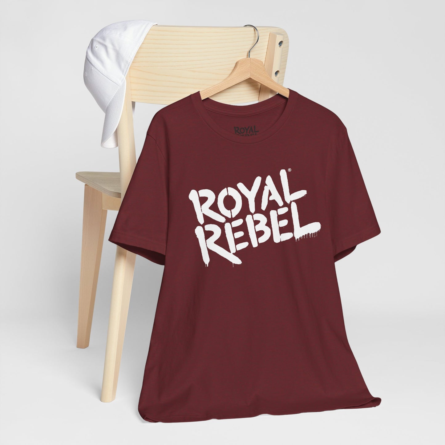 Royal Rebel Unisex Jersey Tee - Bold Street Art Inspired Design