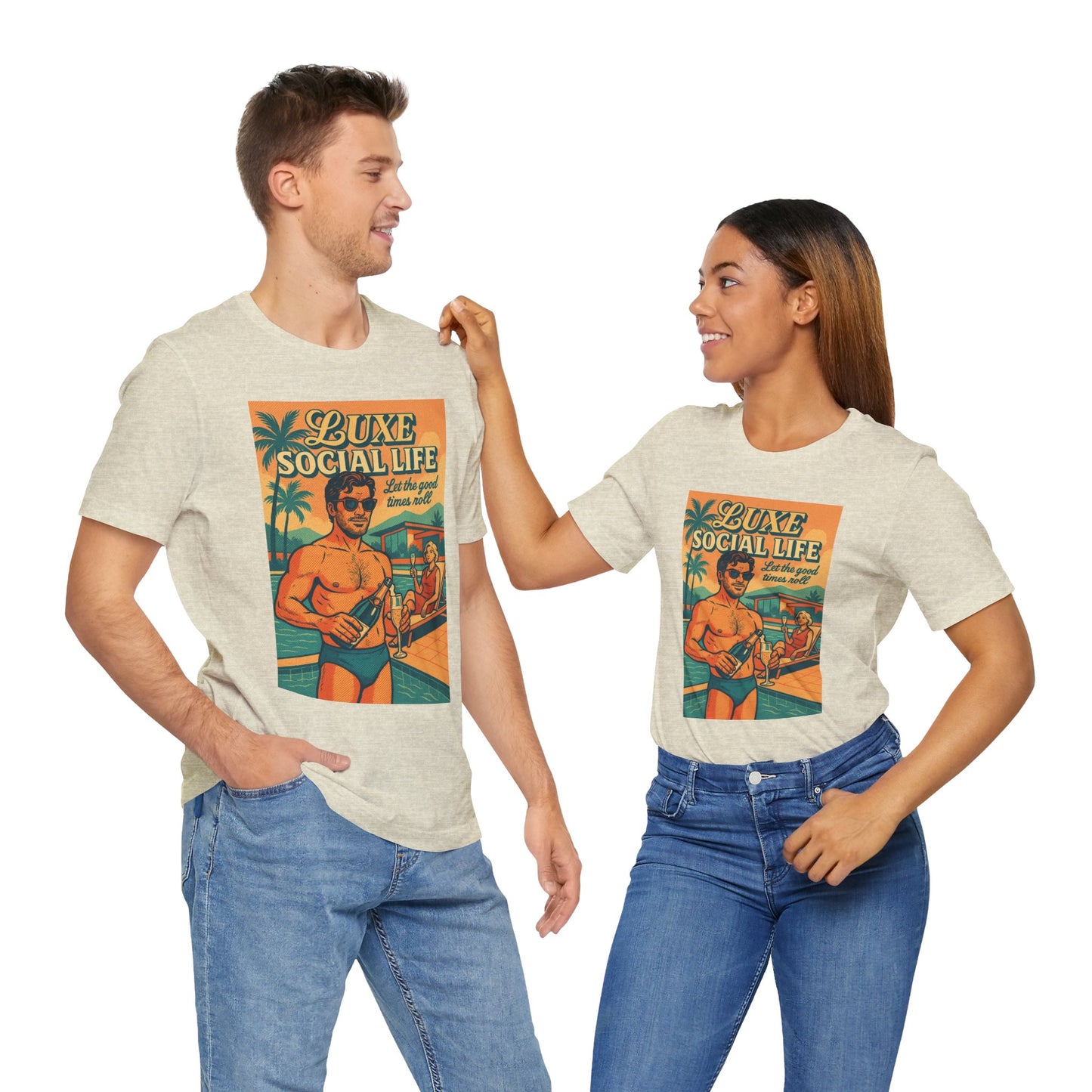 'Let the Good Times Roll' - Luxe Social Life™ Graphic Tee