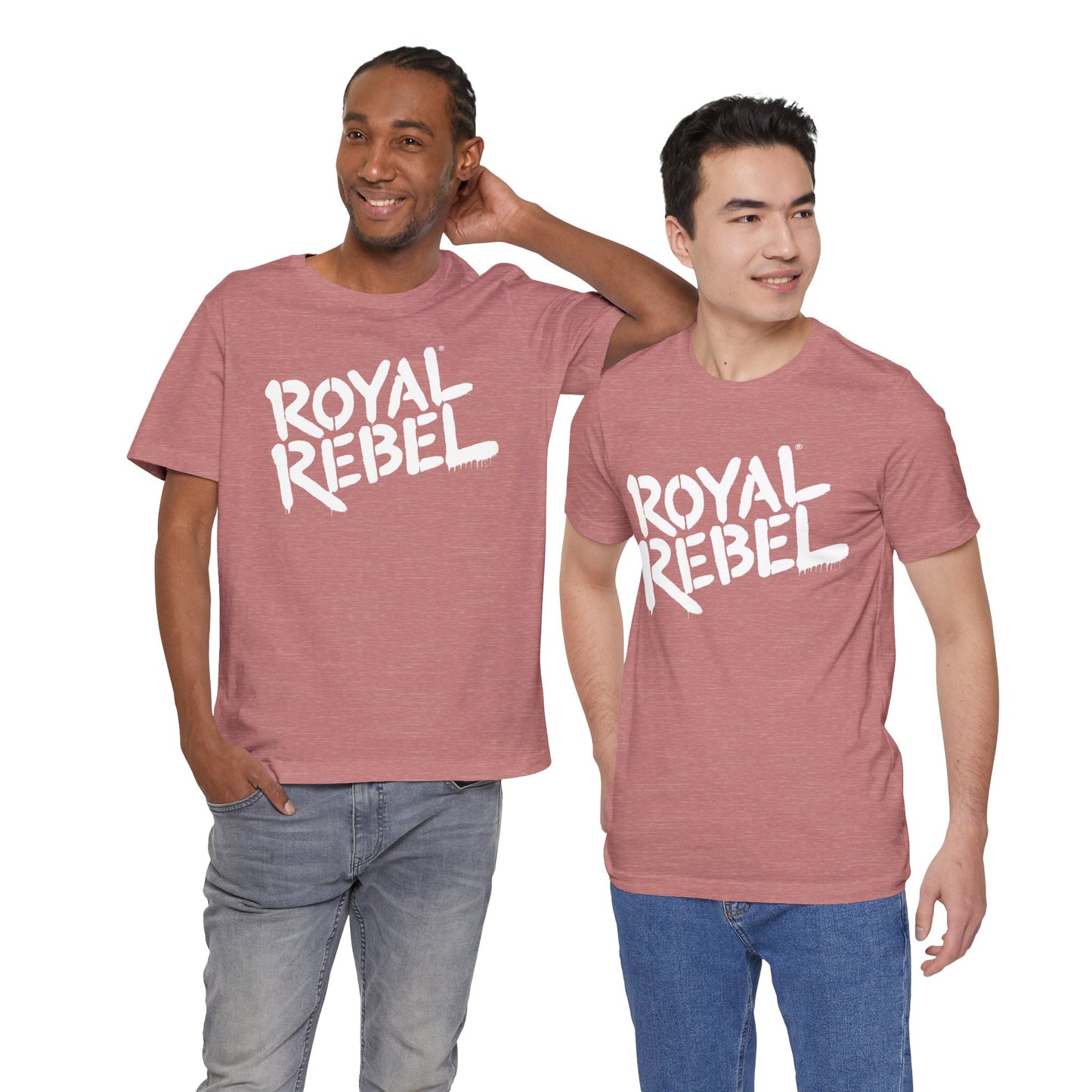 Royal Rebel Unisex Jersey Tee - Bold Street Art Inspired Design