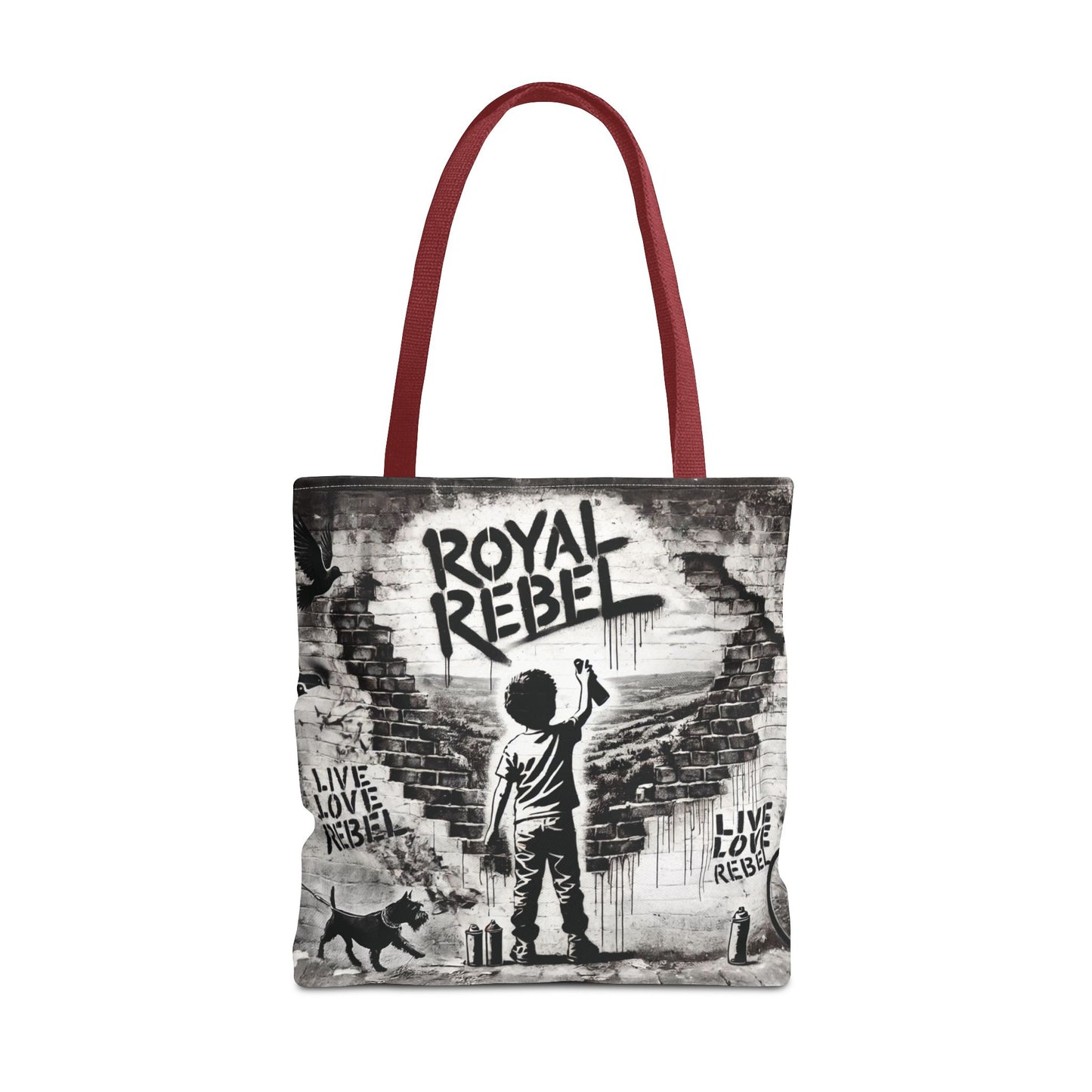 Royal Rebel Tote Bag - Live Love Rebel Urban Style