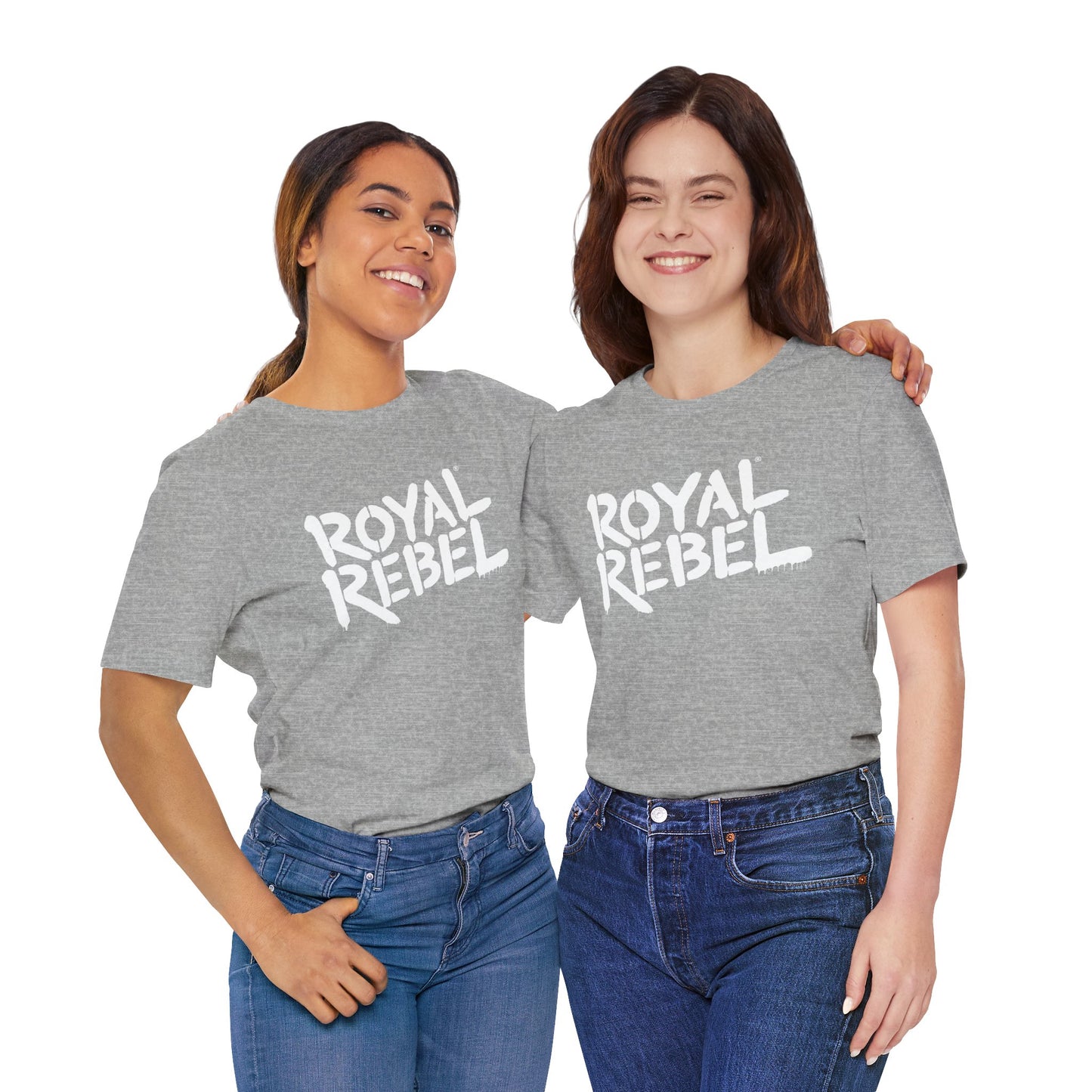 Royal Rebel Unisex Jersey Tee - Bold Street Art Inspired Design