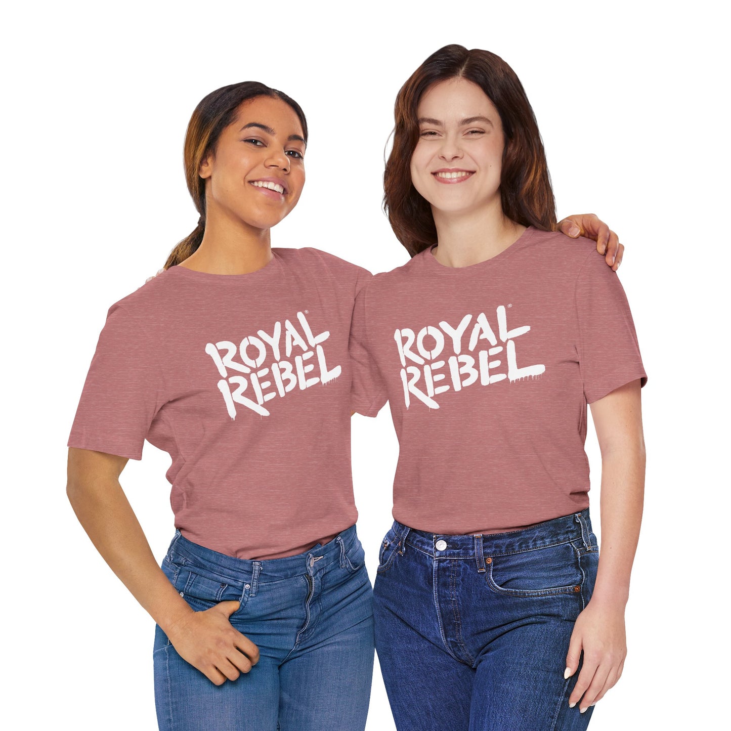 Royal Rebel Unisex Jersey Tee - Bold Street Art Inspired Design