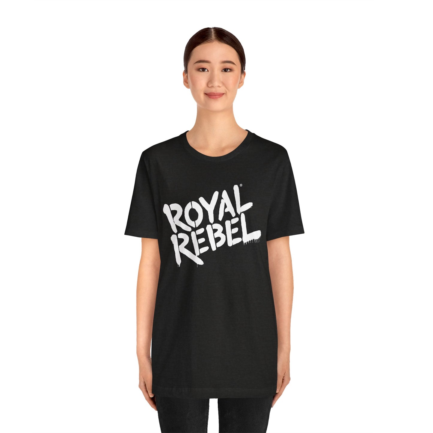 Royal Rebel Unisex Jersey Tee - Bold Street Art Inspired Design