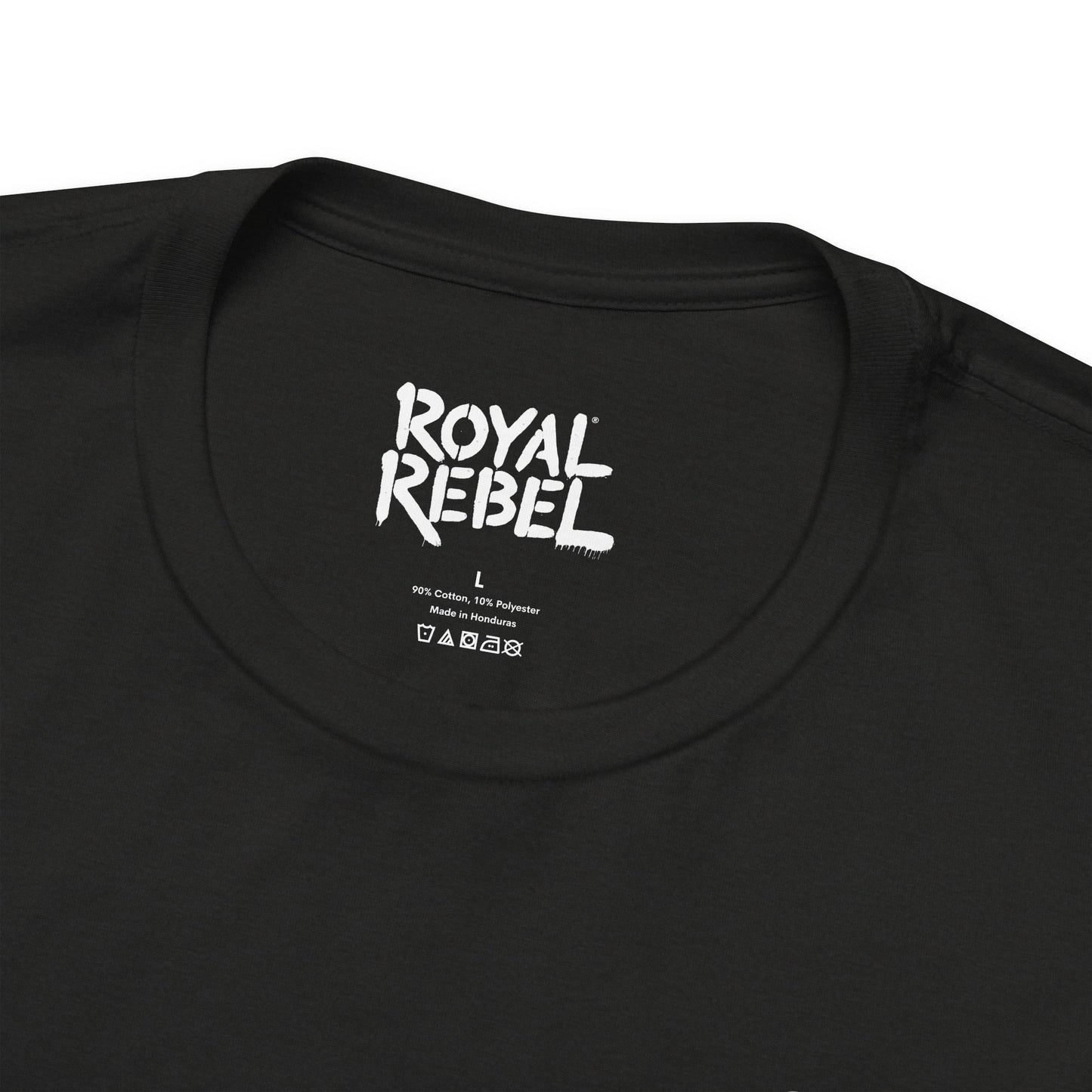 Royal Rebel Unisex Jersey Tee - Bold Street Art Inspired Design