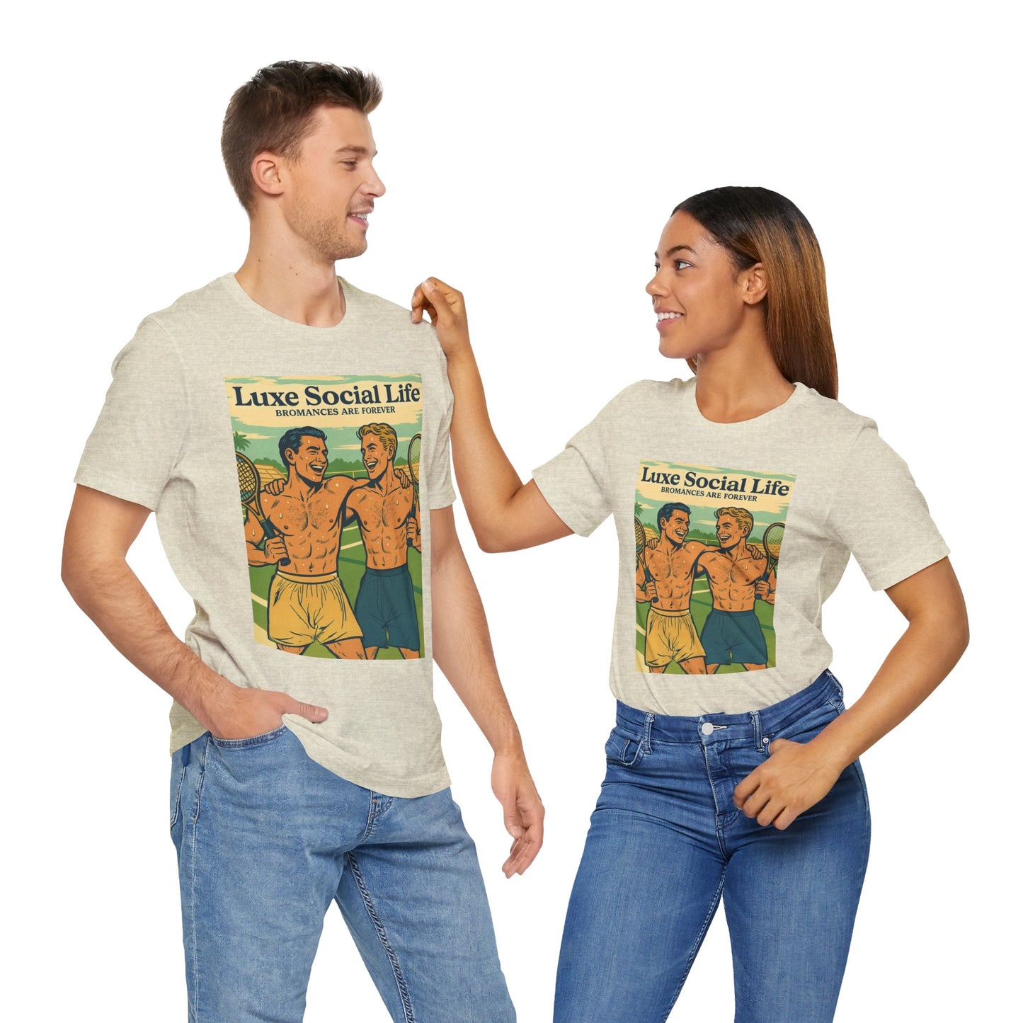 "Bromances Are Forever" - Luxe Social Life™ Graphic Tee
