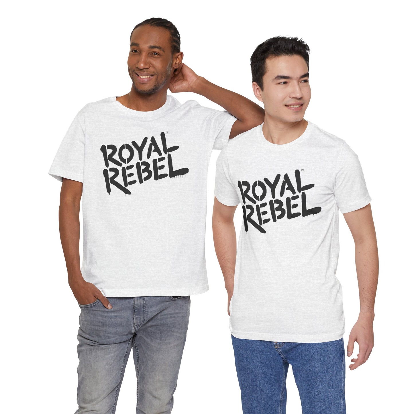 Royal Rebel Unisex Jersey Tee - Bold Street Art Inspired Design