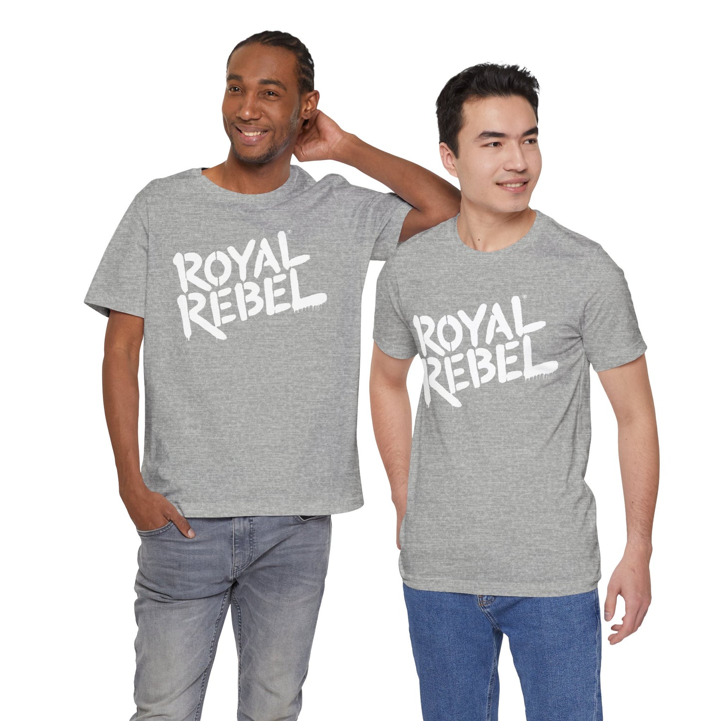 Royal Rebel Unisex Jersey Tee - Bold Street Art Inspired Design