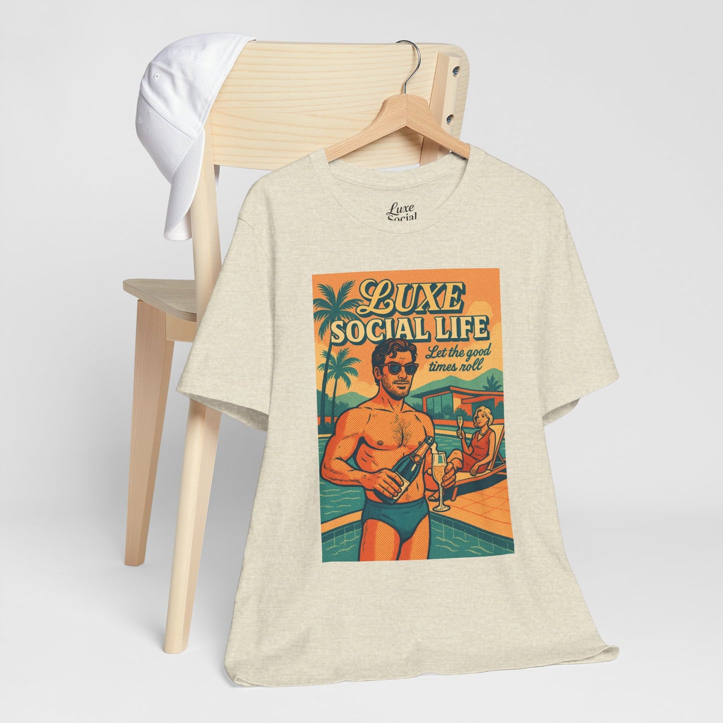 'Let the Good Times Roll' - Luxe Social Life™ Graphic Tee