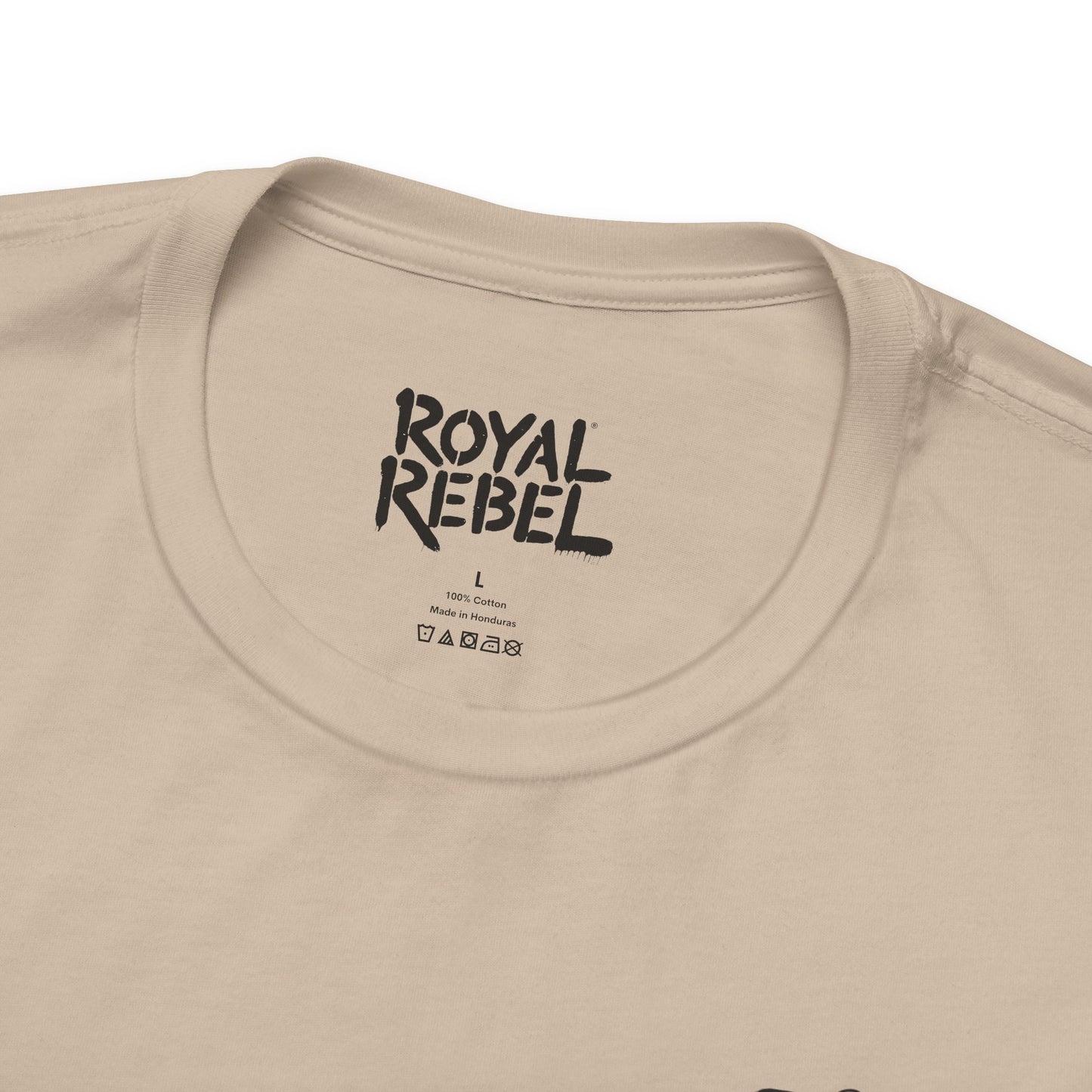 Royal Rebel Unisex Jersey Tee - Bold Street Art Inspired Design