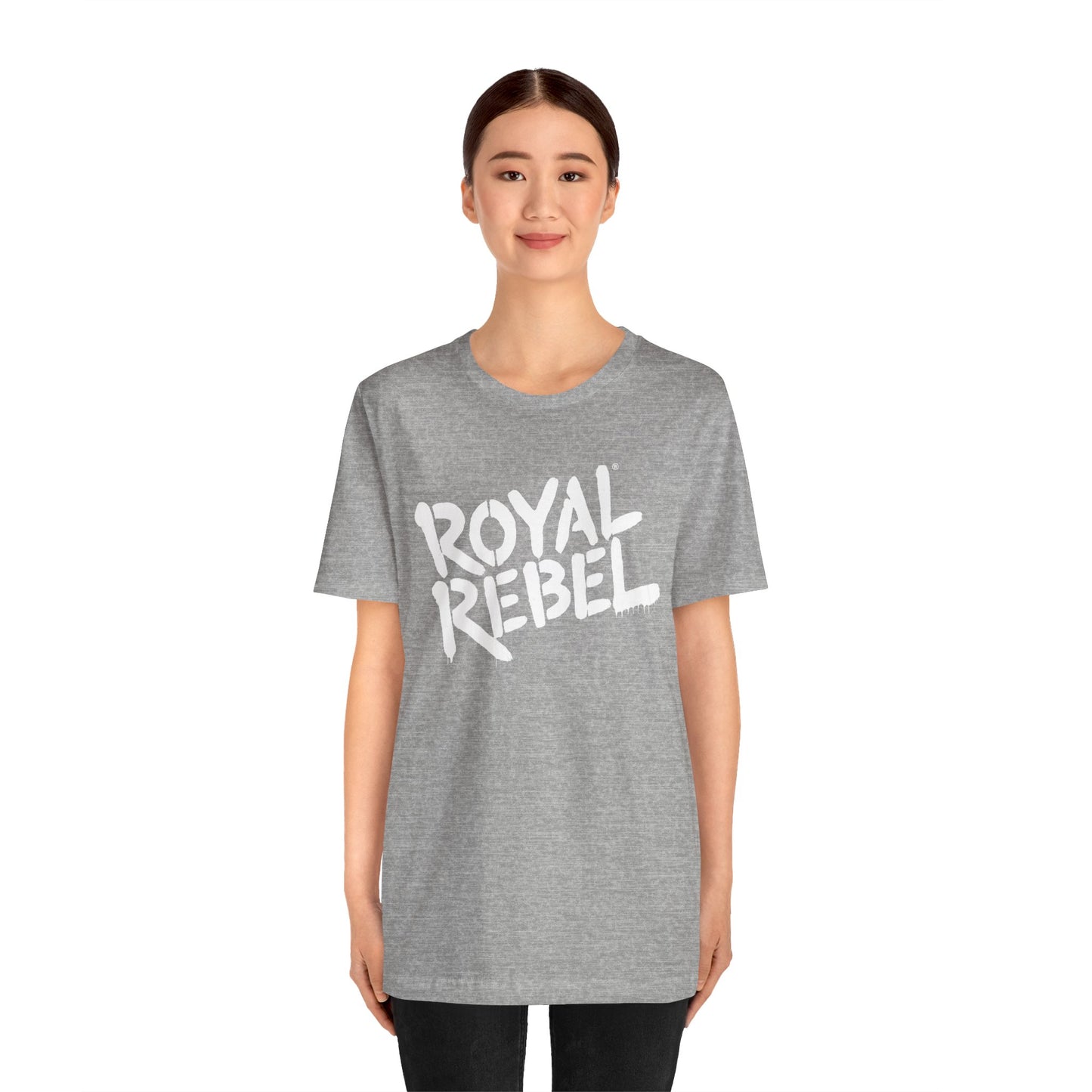 Royal Rebel Unisex Jersey Tee - Bold Street Art Inspired Design
