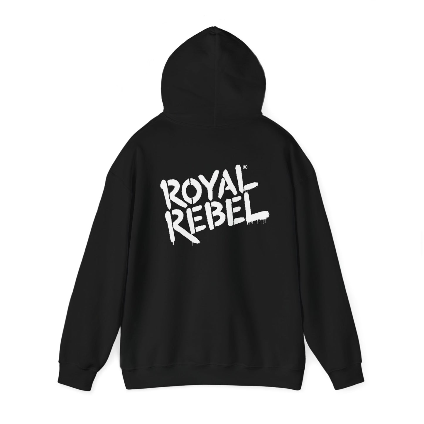 Royal Rebel Unisex Hoodie - Edgy Graphic Sweatshirt for Creative Minds