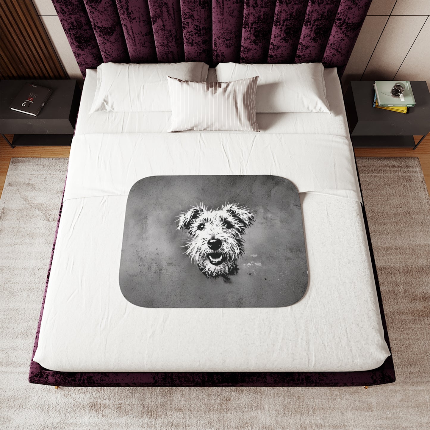 Personalized Cozy Sherpa Blanket - Live Love Rescue™ Charity Blanket