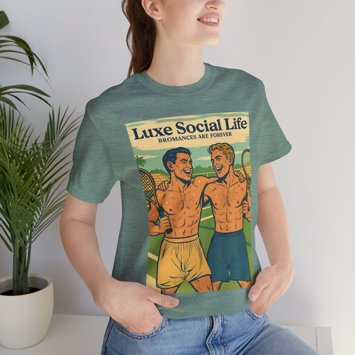 "Bromances Are Forever" - Luxe Social Life™ Graphic Tee