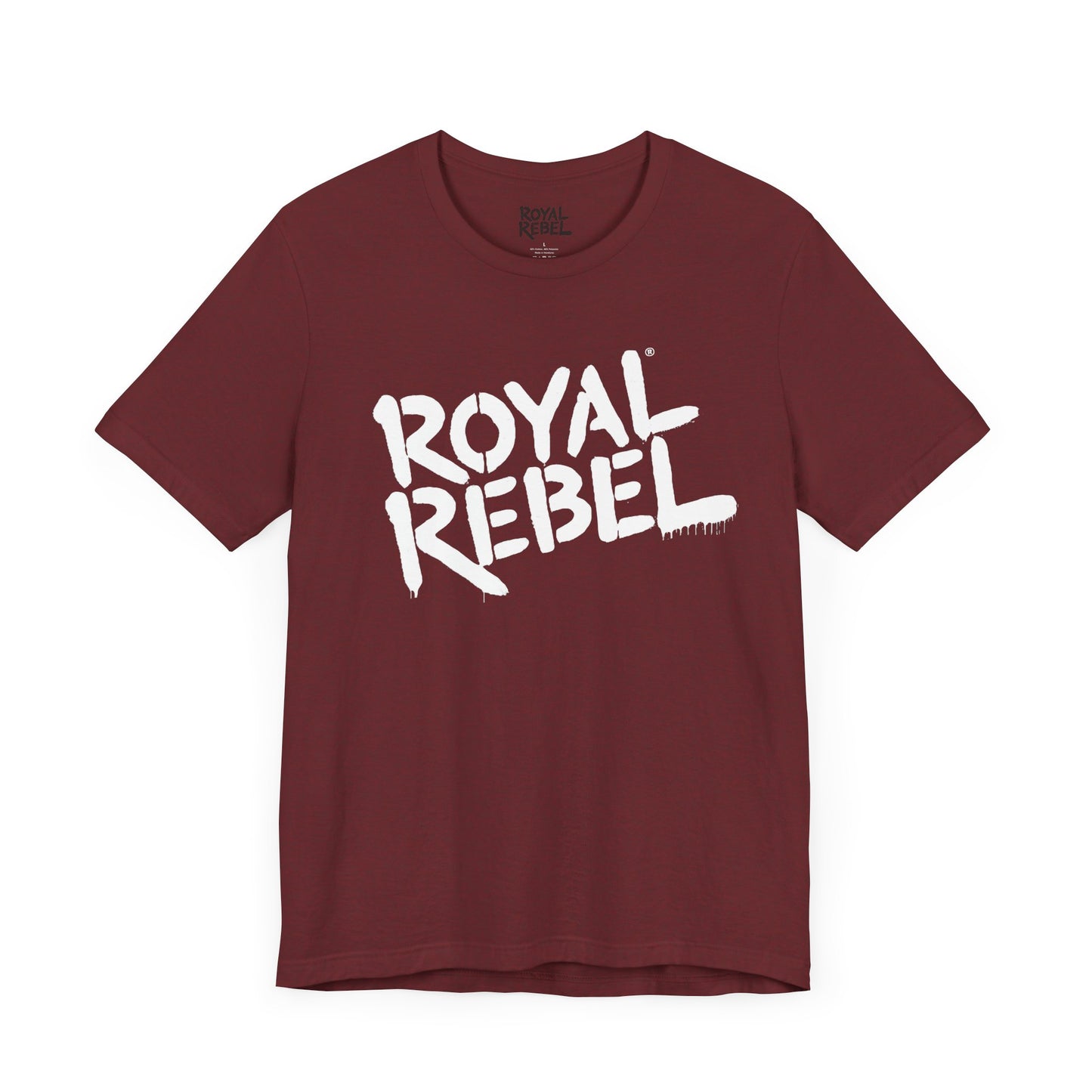 Royal Rebel Unisex Jersey Tee - Bold Street Art Inspired Design