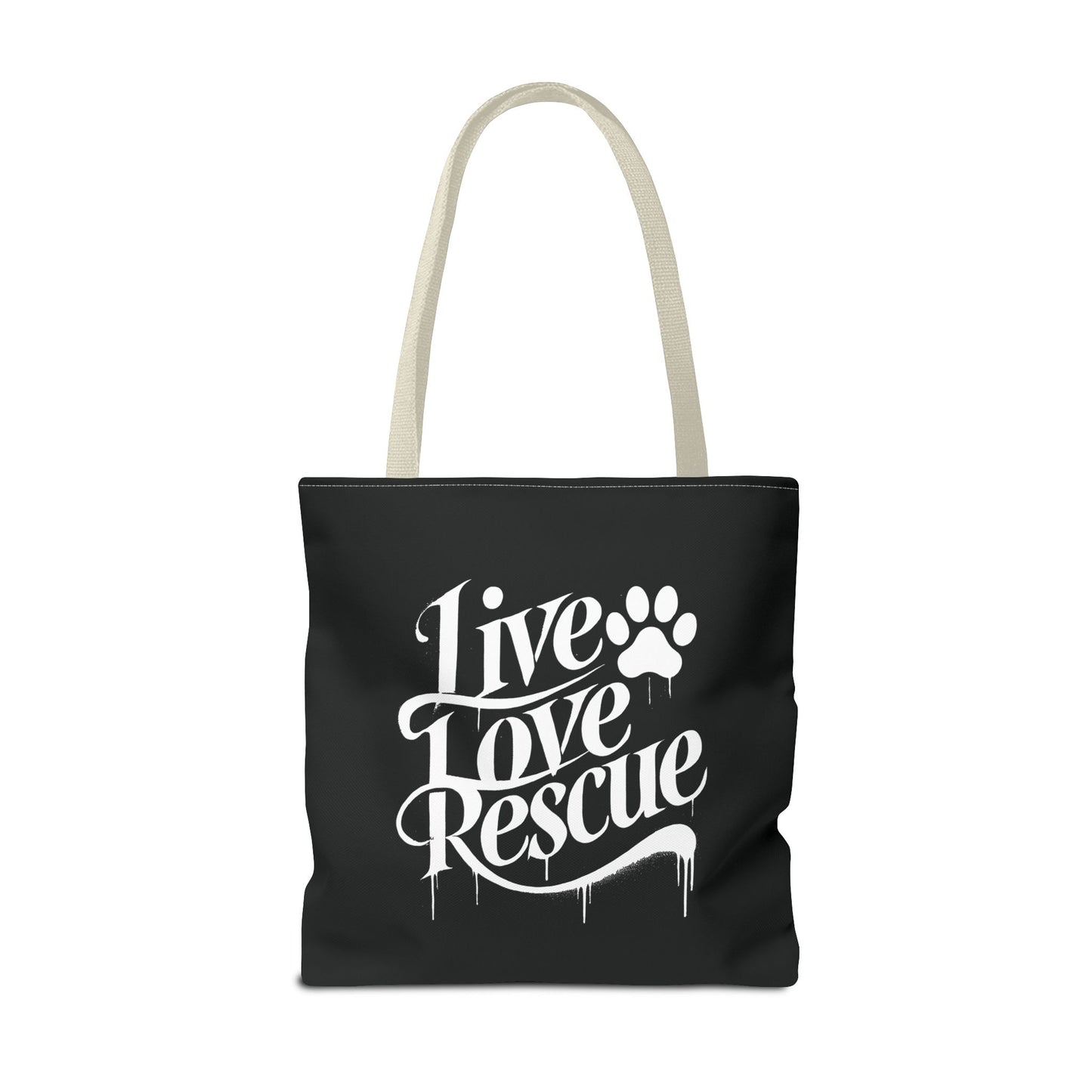 Live, Love, Rescue - Charity Tote Bag
