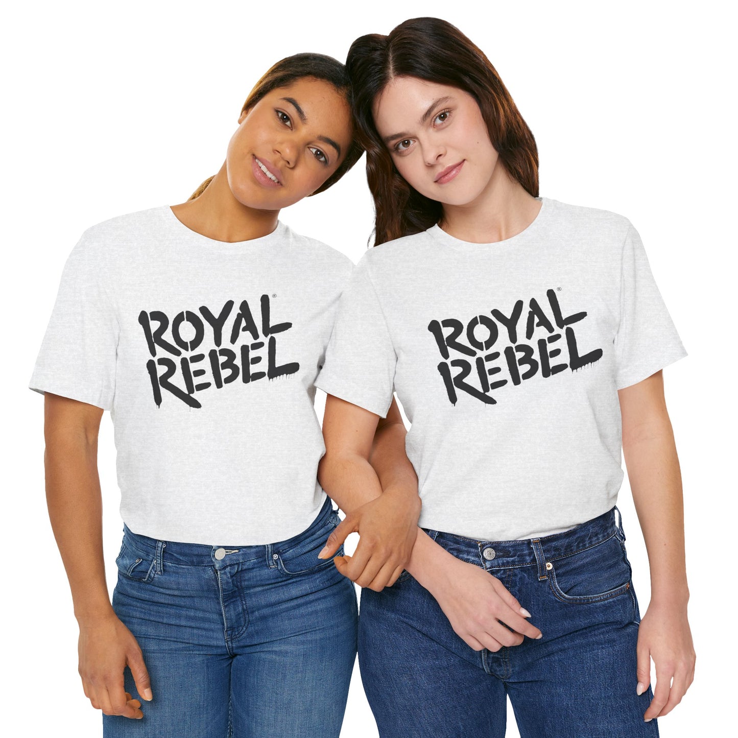 Royal Rebel Unisex Jersey Tee - Bold Street Art Inspired Design