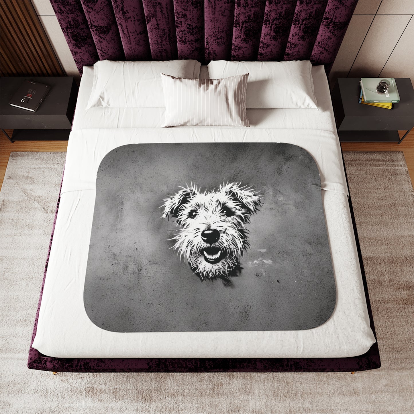 Personalized Cozy Sherpa Blanket - Live Love Rescue™ Charity Blanket
