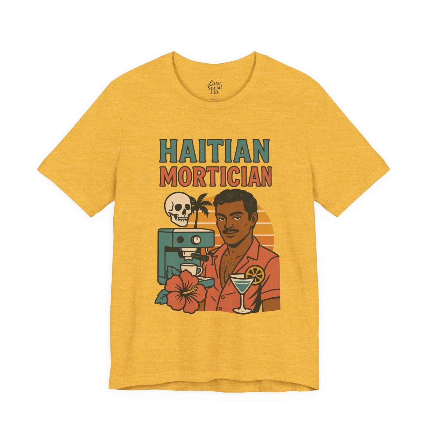 Haitian Mortician Unisex Jersey Short Sleeve Tee