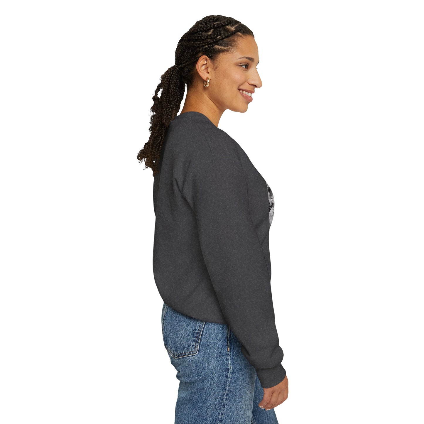 Royal Rebel Unisex Crewneck Sweatshirt - "Live Love Rebel" Graphic