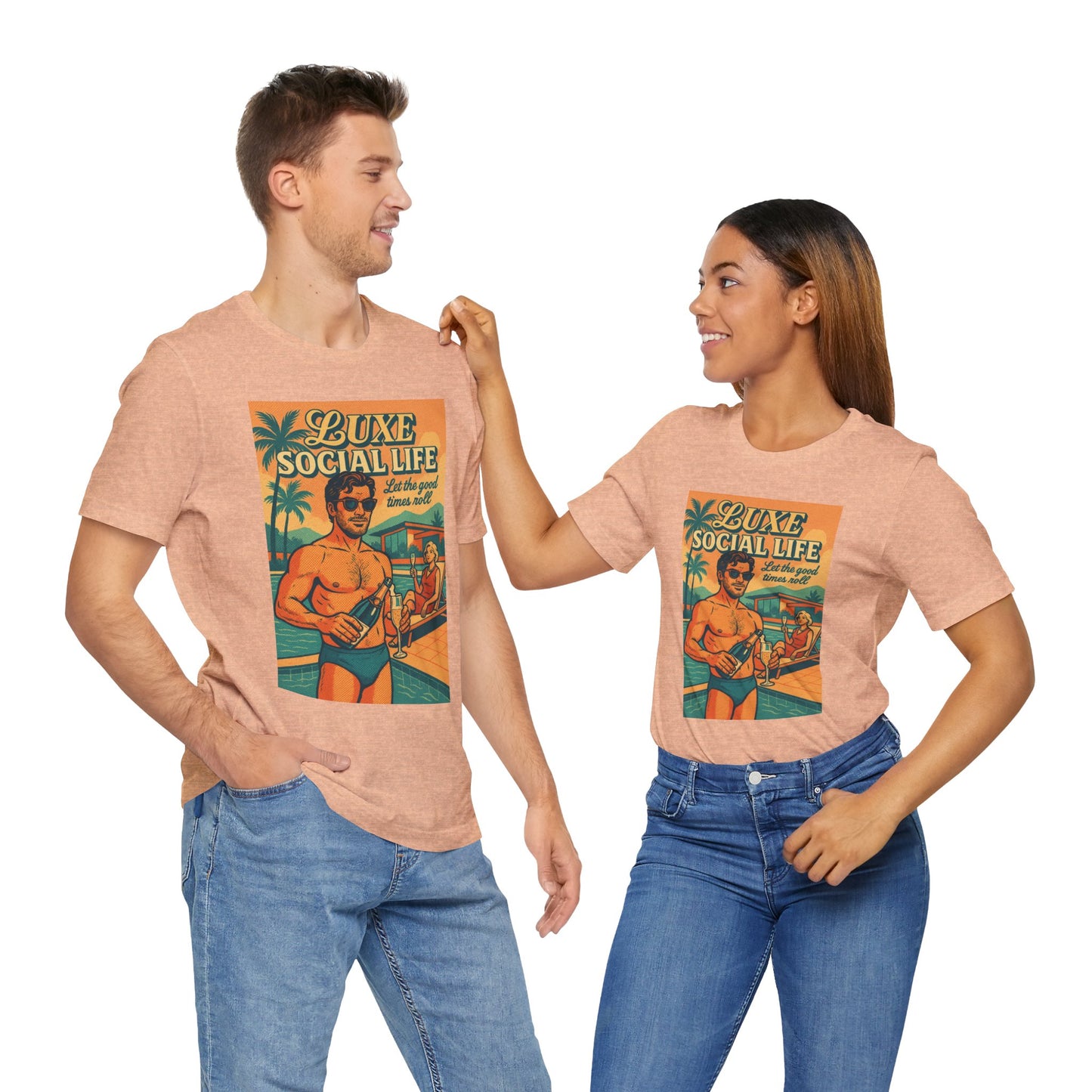 'Let the Good Times Roll' - Luxe Social Life™ Graphic Tee