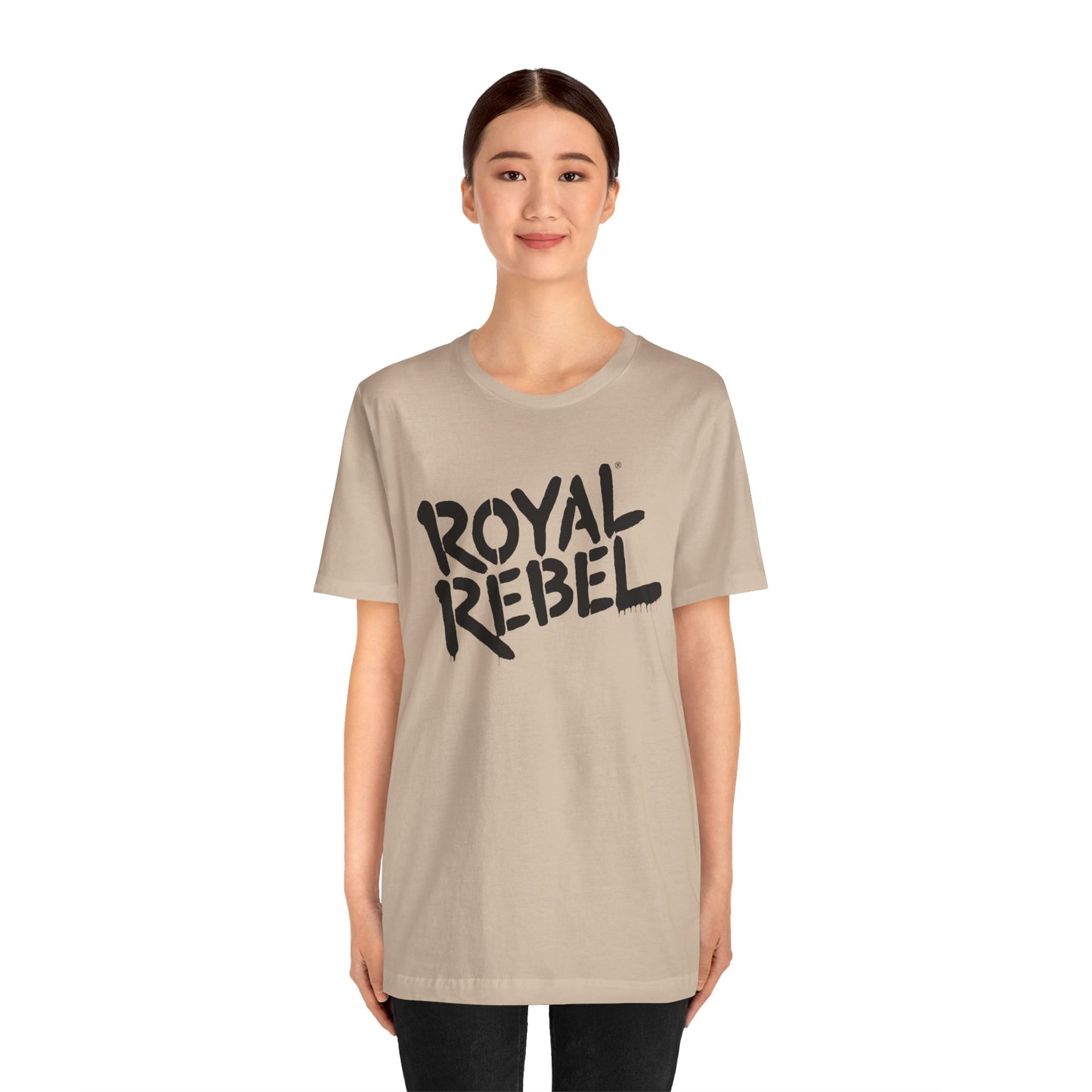 Royal Rebel Unisex Jersey Tee - Bold Street Art Inspired Design