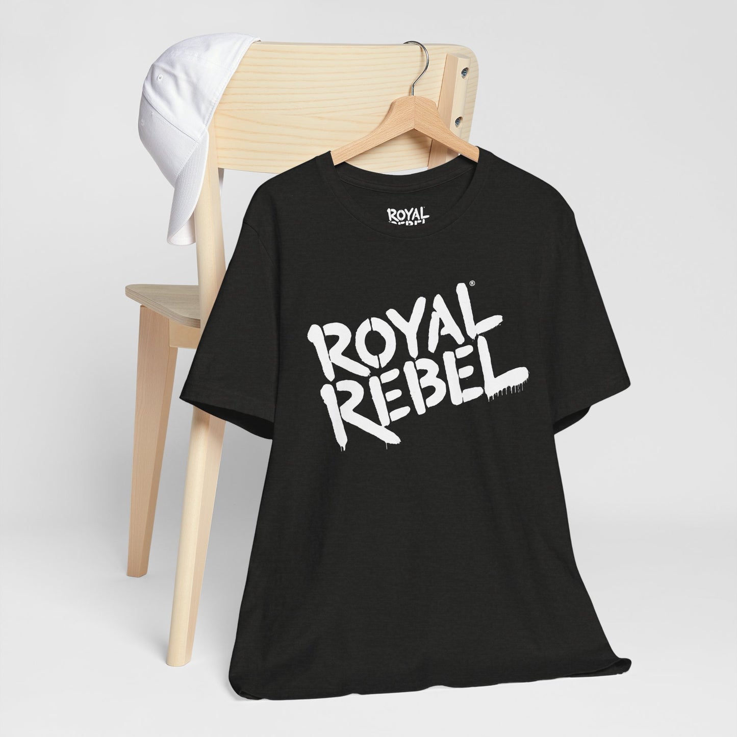 Royal Rebel Unisex Jersey Tee - Bold Street Art Inspired Design