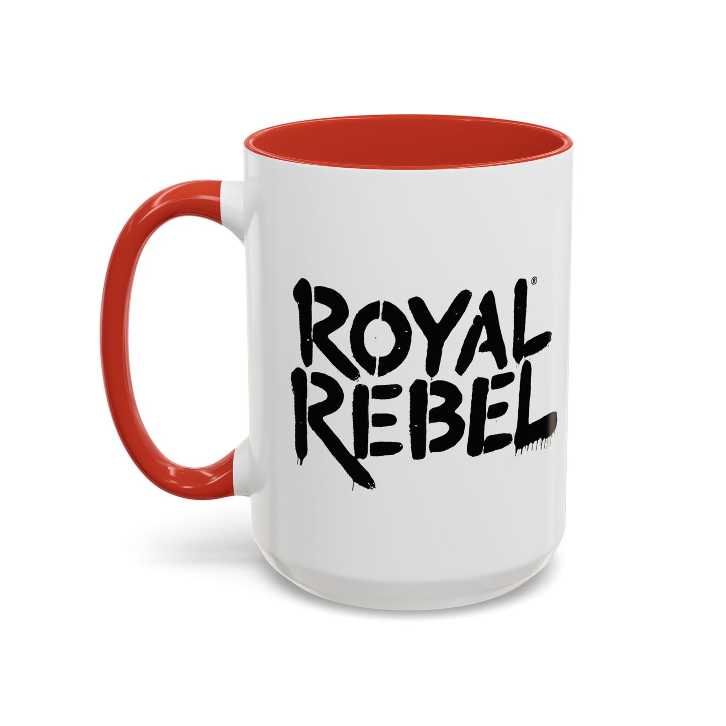 Royal Rebel Accent Coffee Mug - Bold Statement Drinkware for Coffee Lovers