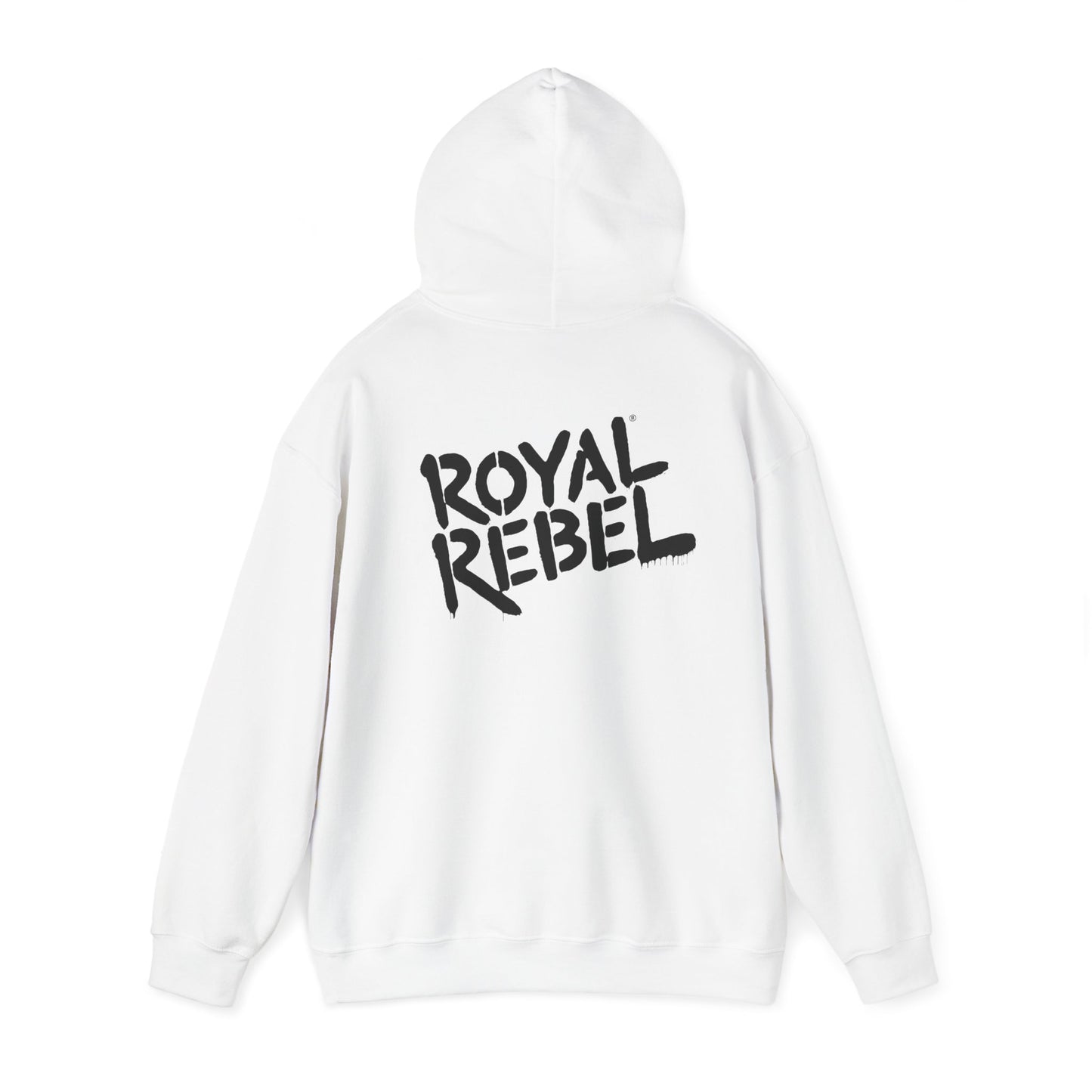 Royal Rebel Unisex Hoodie - Edgy Graphic Sweatshirt for Creative Minds