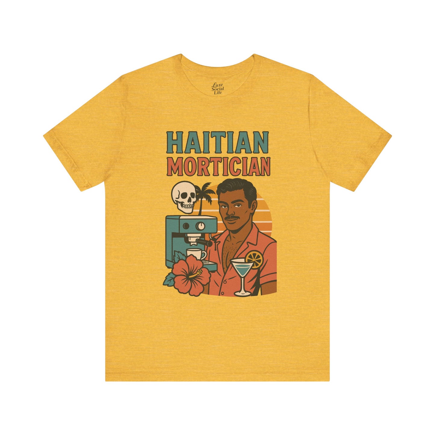 Haitian Mortician Unisex Jersey Short Sleeve Tee