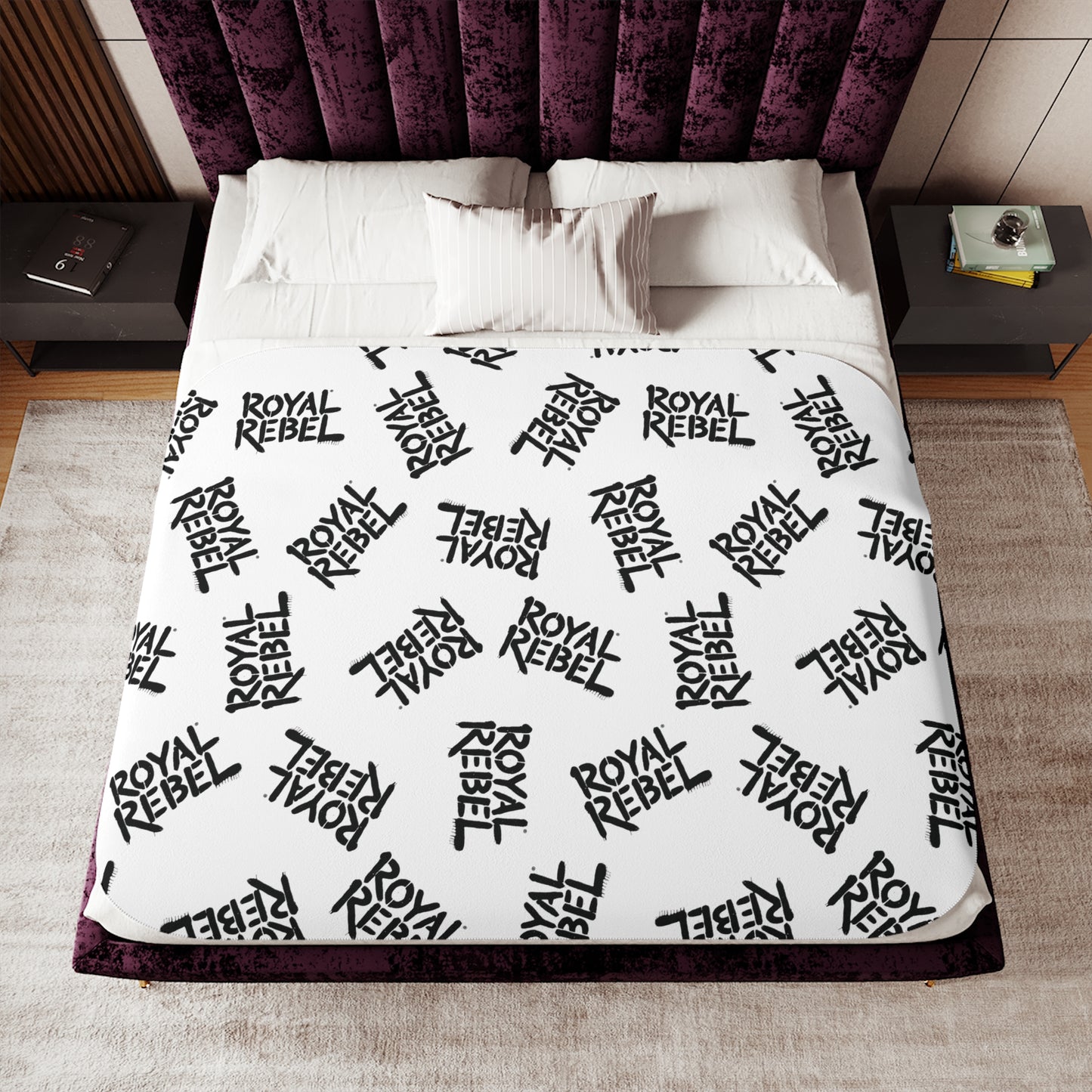 Cozy Sherpa Blanket - Royal Rebel® Design
