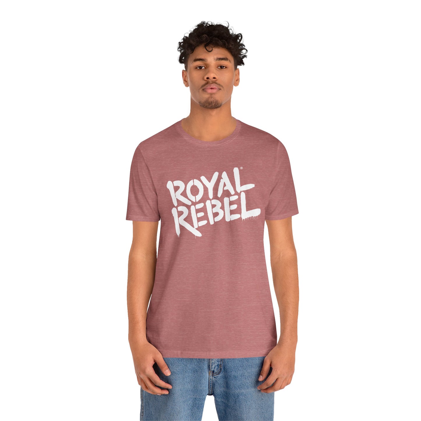 Royal Rebel Unisex Jersey Tee - Bold Street Art Inspired Design