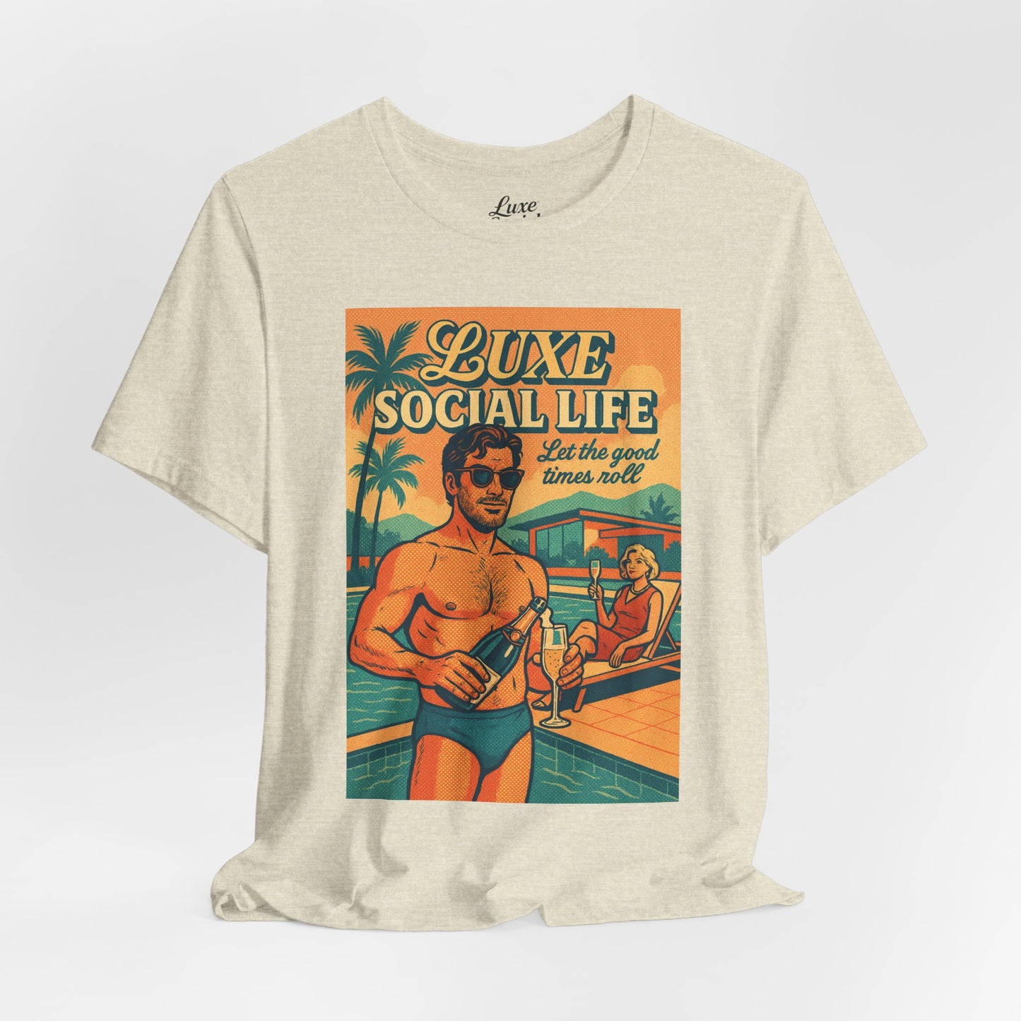 'Let the Good Times Roll' - Luxe Social Life™ Graphic Tee